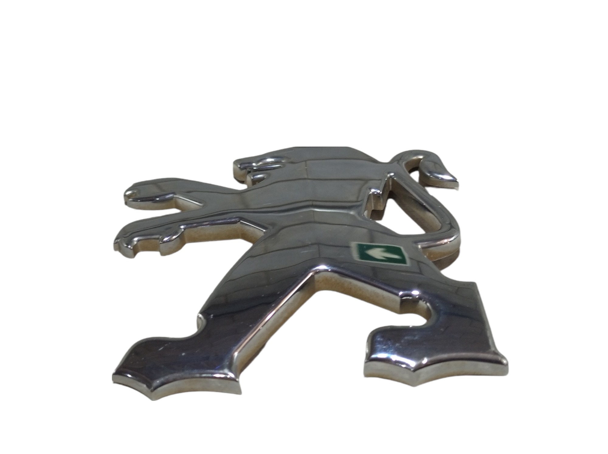 Emblema Tampa Traseira Peugeot 207 2011 V292 Prata 3