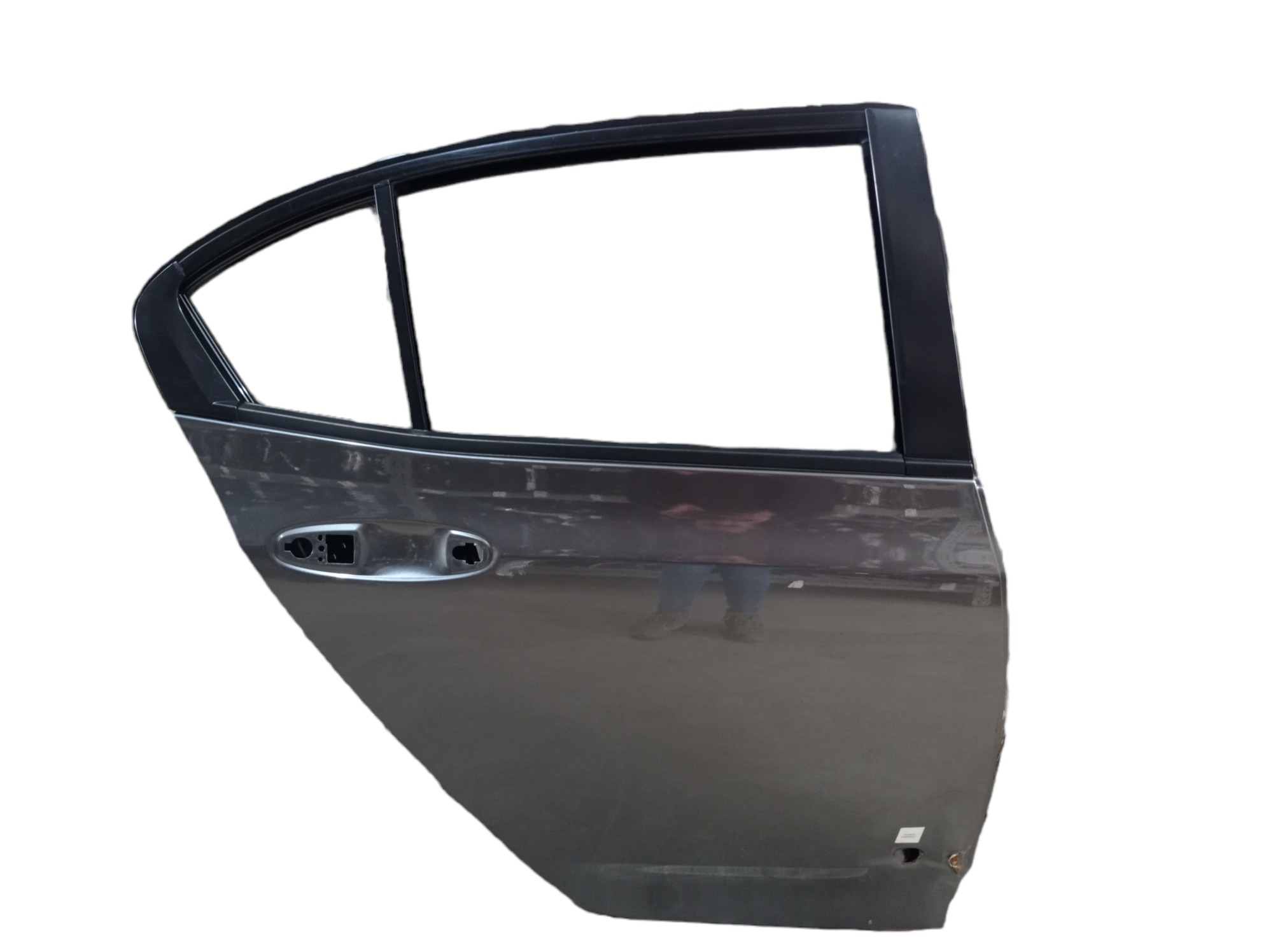 Porta Traseira Direita Honda City Dx 1.5 16v 2011 V477 Traseira Direito Preto 3