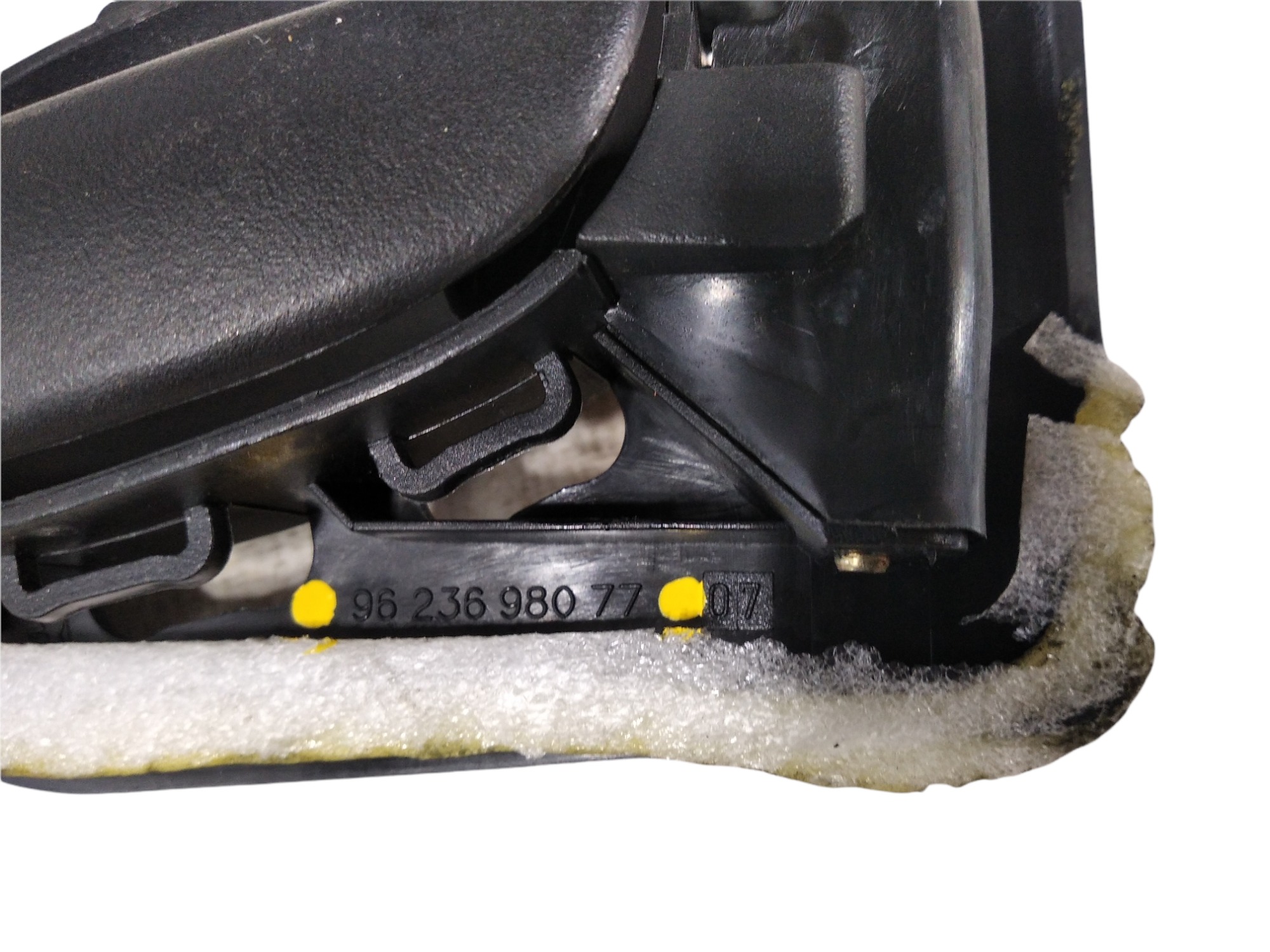 Maçaneta Interna Traseira Direita Peugeot 207 Hbxr 2011 V245 Preto 8