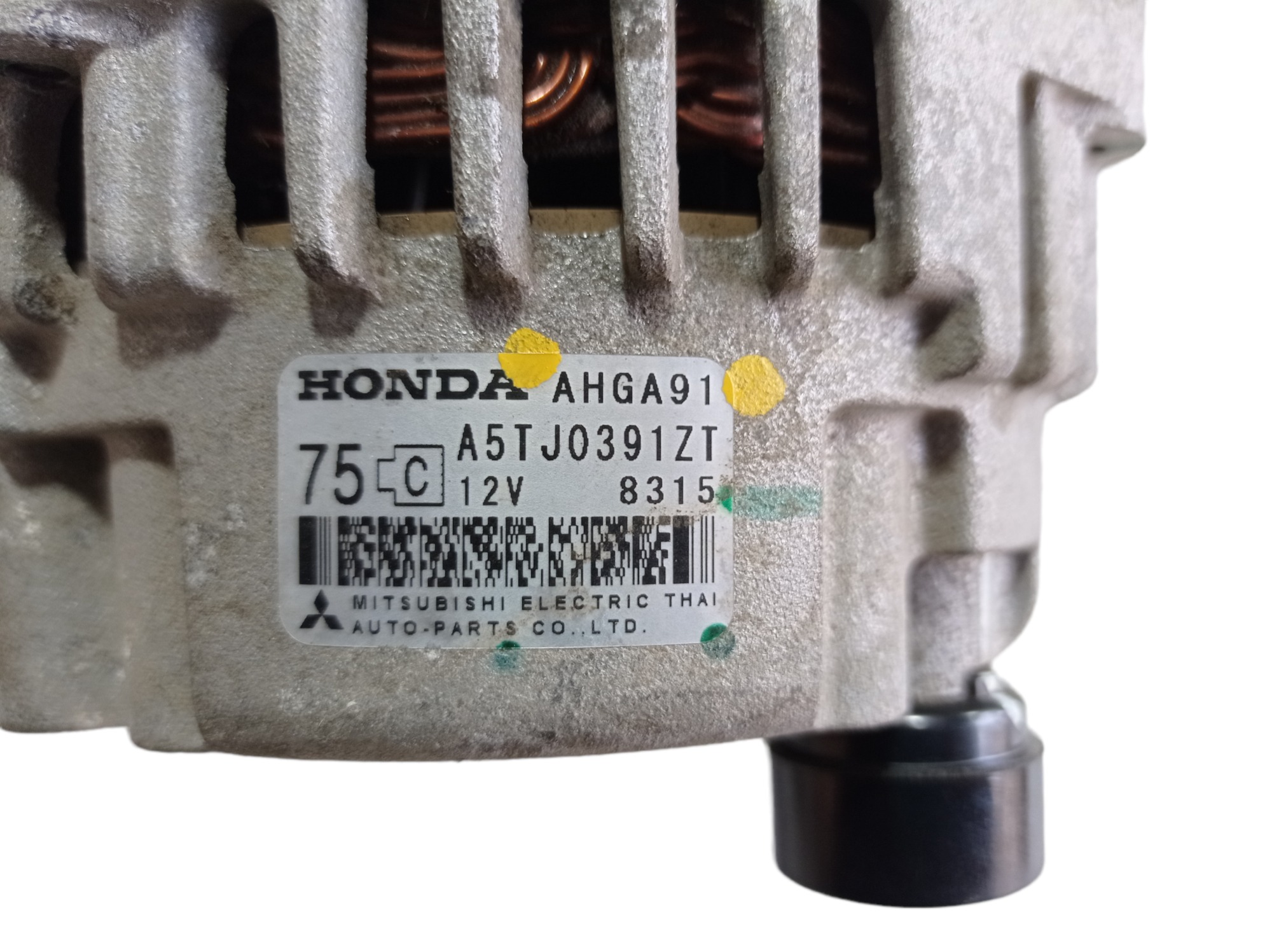 Alternador Honda City Ex 2018 1.5 Ahga91 V469 7