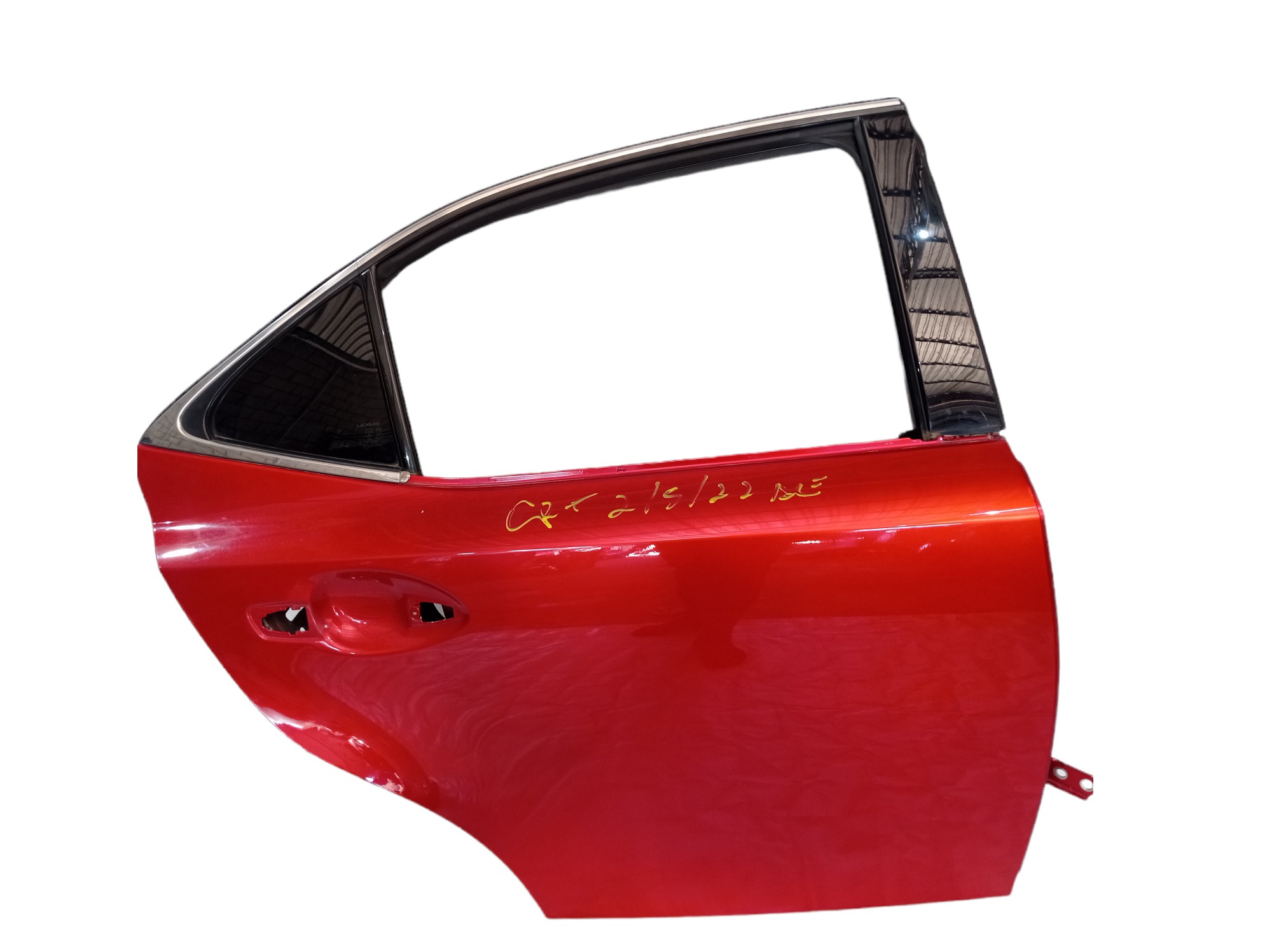 Porta Traseira Direita Lexus Is 250 F Sport 2015  V434 Vermelho 4