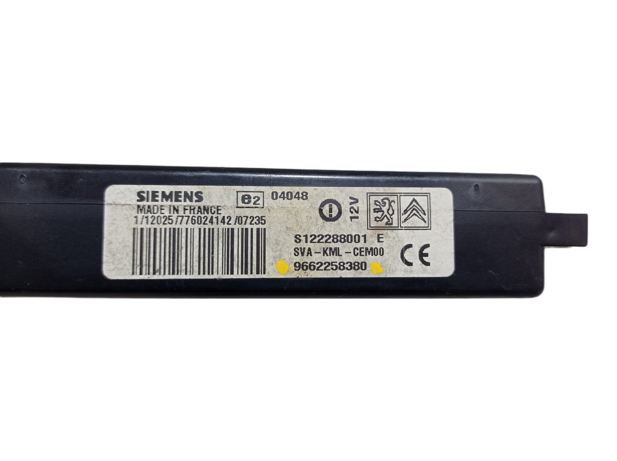 Modulo Conforto Bluetooth Peugeot 307 2007 9662258380 V241 7