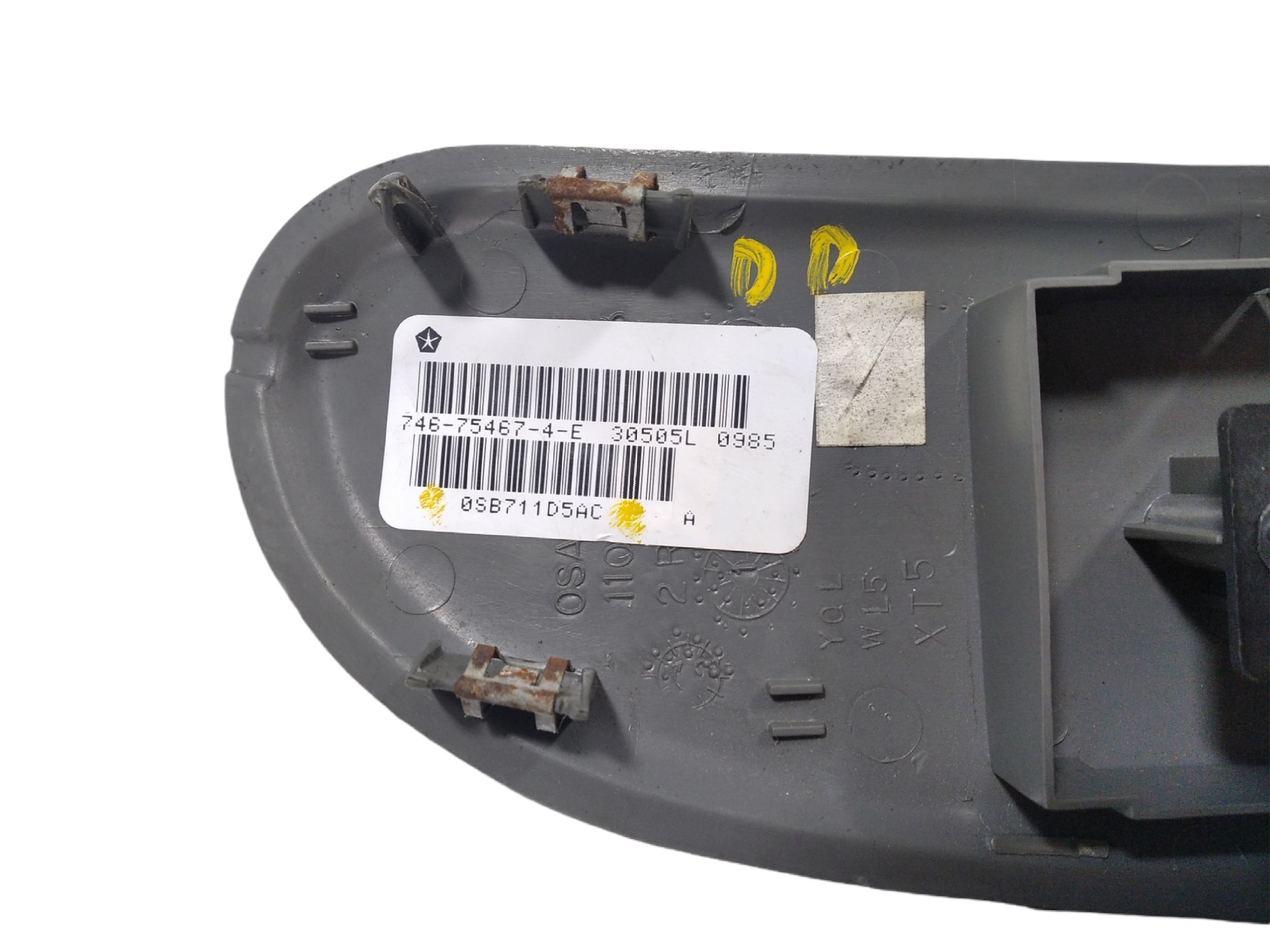 Botão Vidro Dianteiro Direito Chrysler Grand Caravan 2005 7