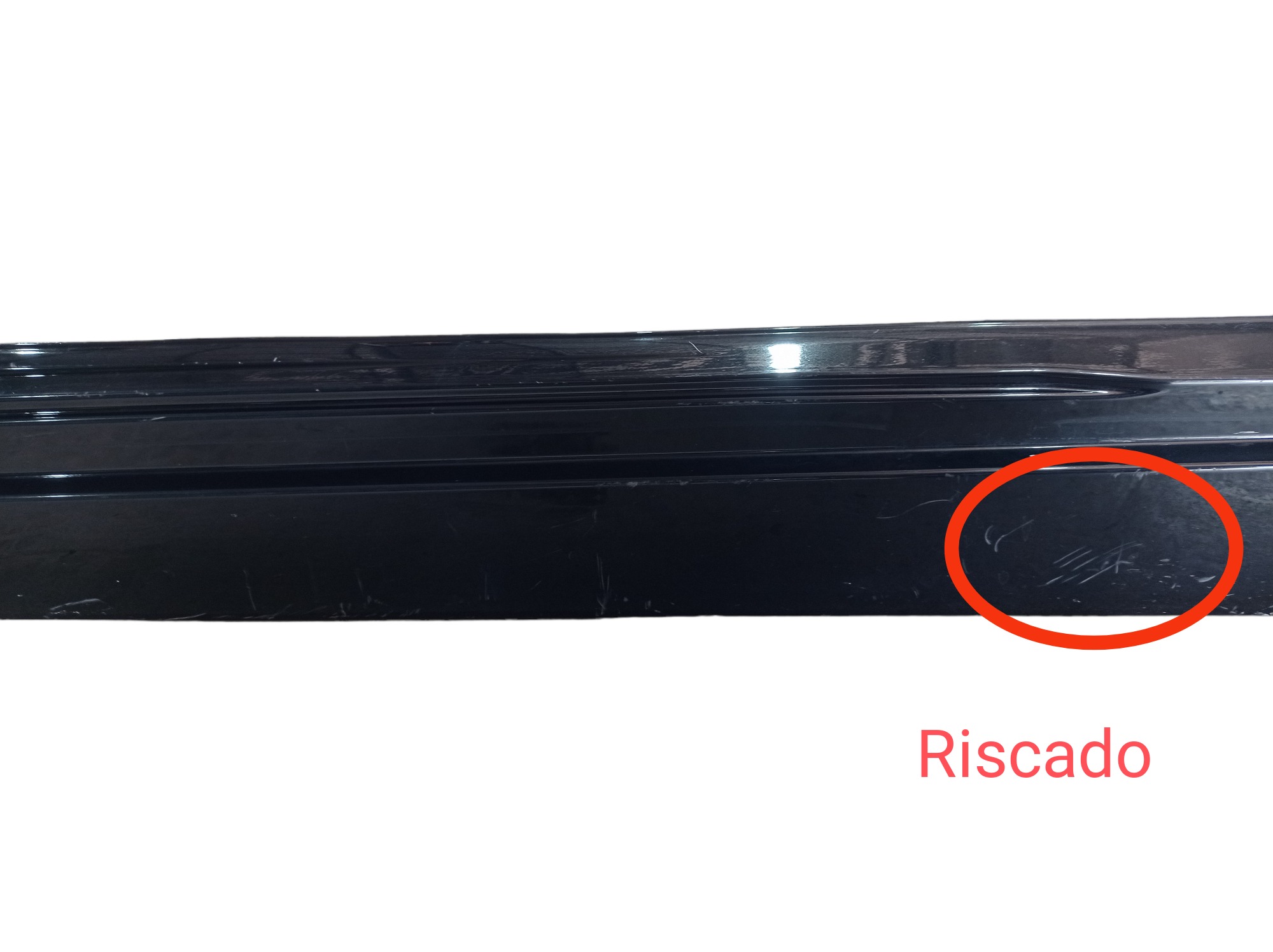 Spoiler Lateral Esquerdo Nissan Altima 2014 V564 Preto 4