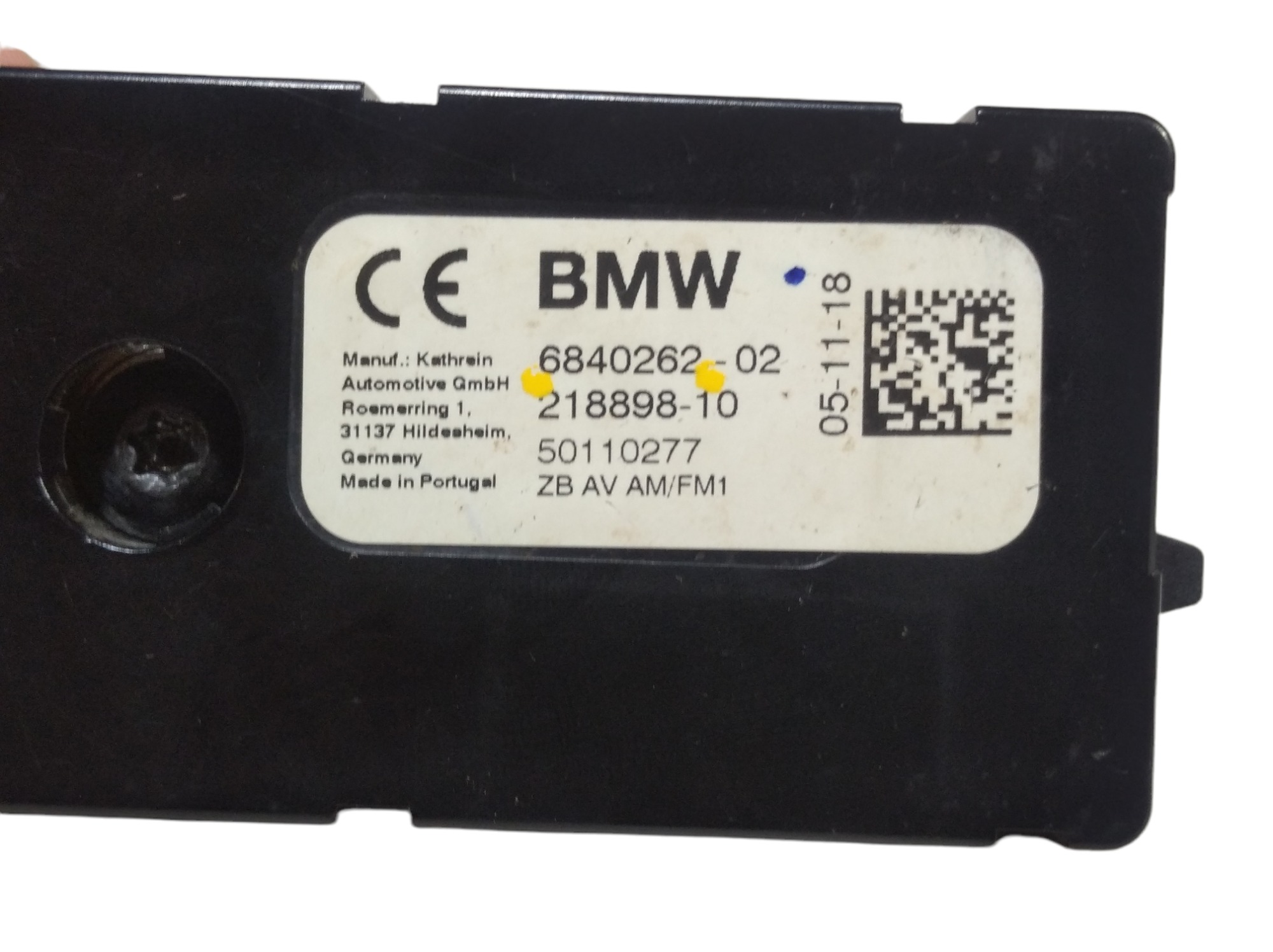 Amplificador Antena Esquerdo Bmw X4 30i 2019 6840262 V350 8