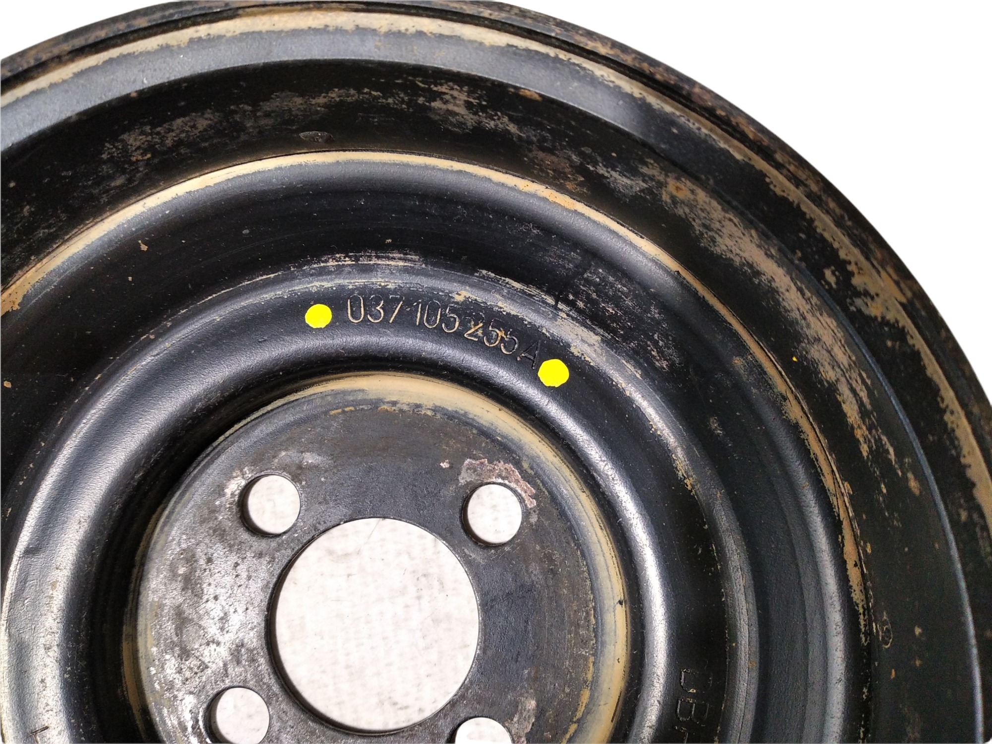 Polia Virabrequim Vw Polo 1998 037105255a V213 5