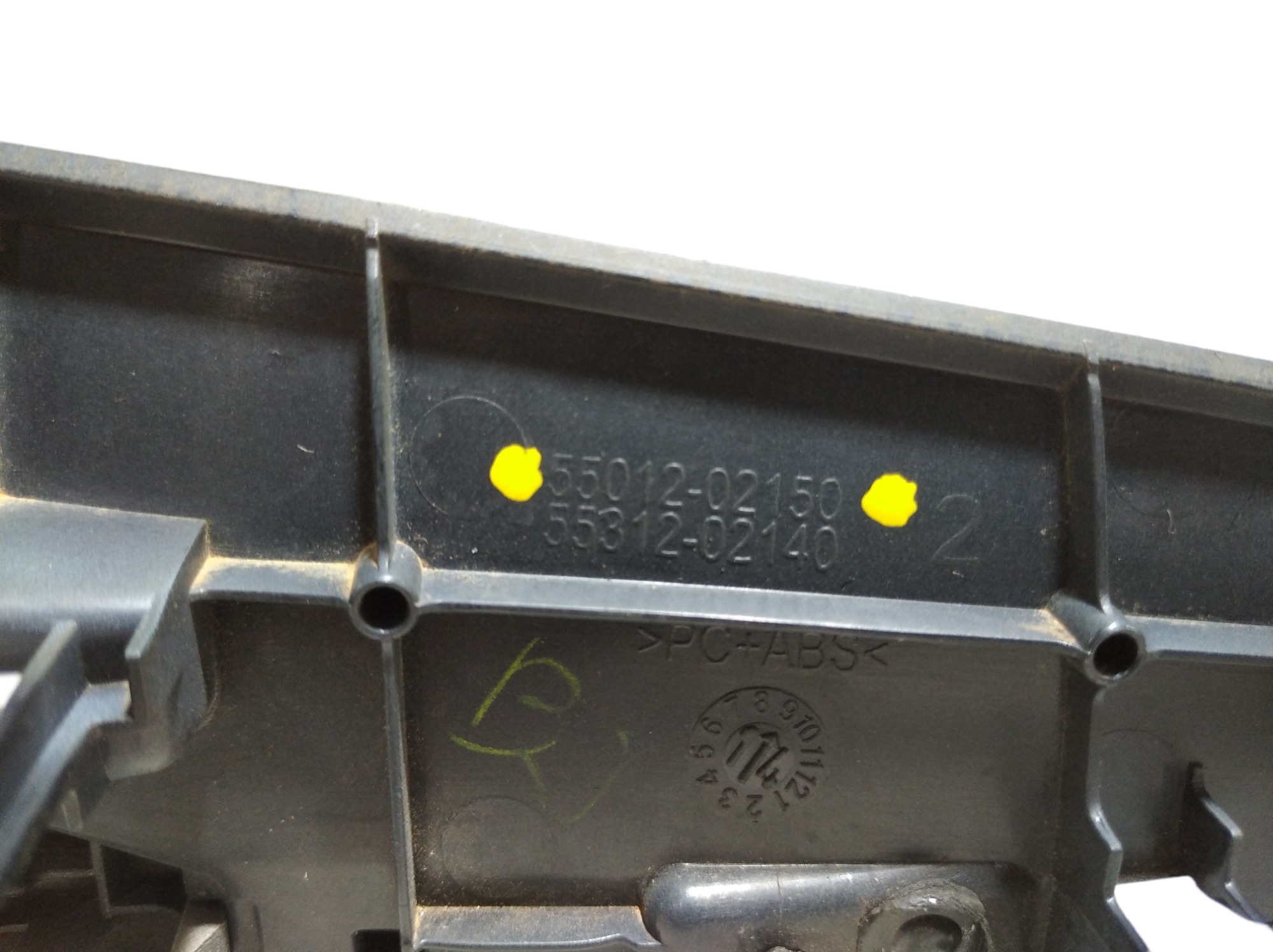 Moldura Difusor Ar Esquerdo Toyota Corolla 2014 5501202150 9