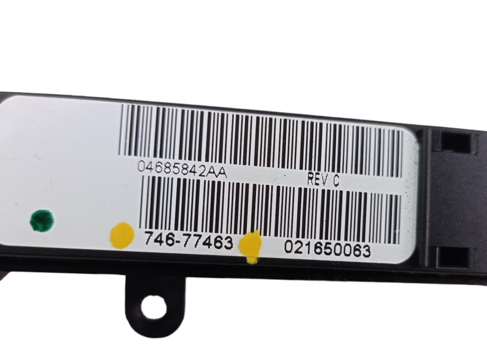 Botão Pisca Alerta Chrysler Grand Caravan 3.3 2006 V487 7