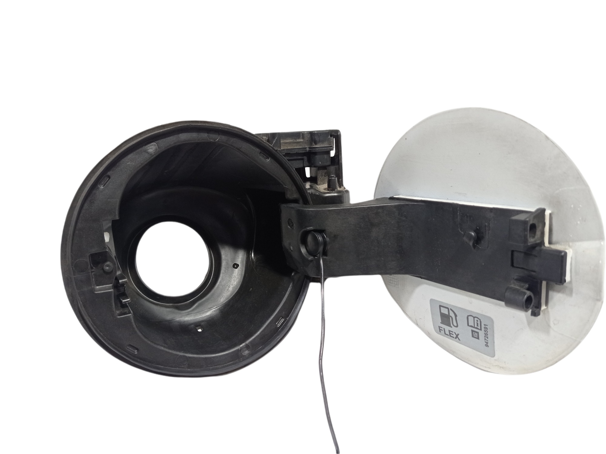 Portinhola Tanque Combustível Gm Onix Com Trava 52036226 Branco 5