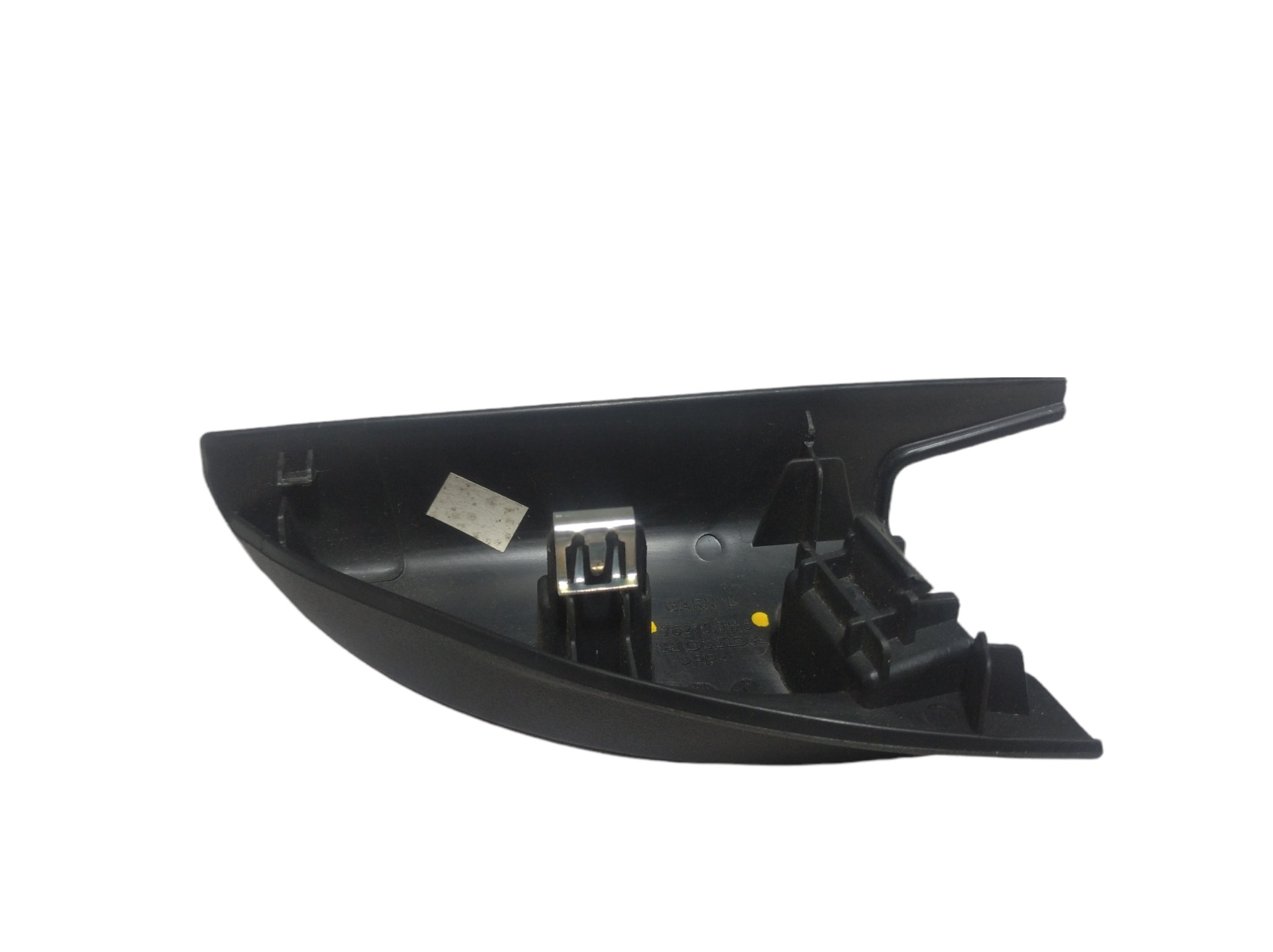 Acabamento Interno Retrovisor Esquerdo Honda City 2009 V296 Preto 1