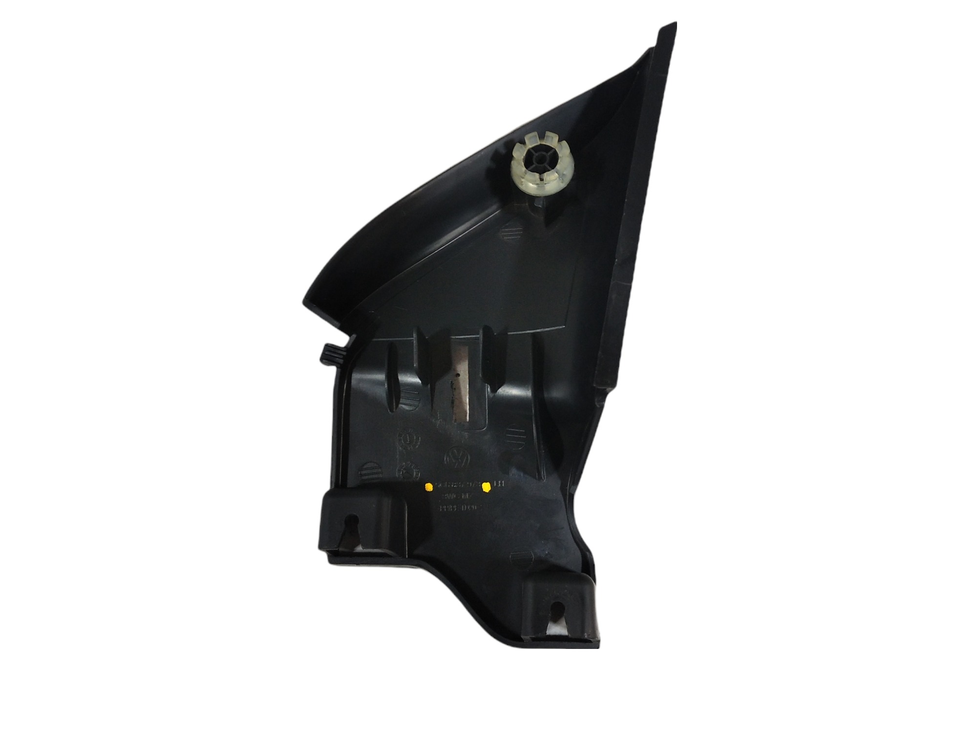 Acabamento Interno Retrovisor Esquerdo Vw Jetta 2014 V260 Preto 6