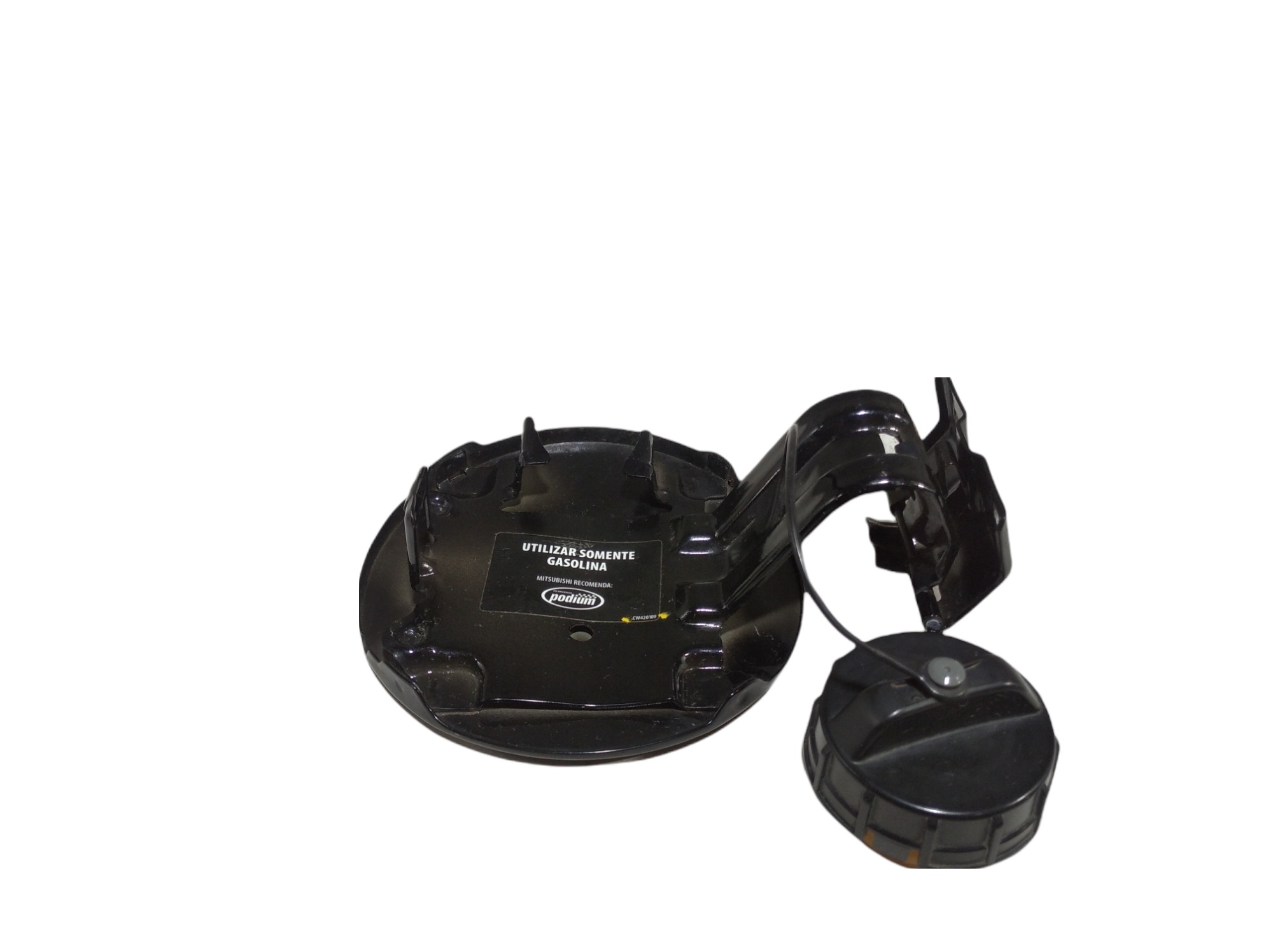 Portinhola Tanque Combustível Mitsubishi Lancer 2014 V420 Preto 4