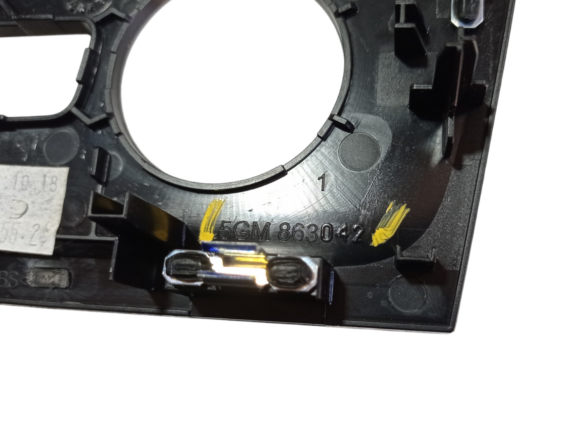 Moldura Painel Ar Condicionado Vw Golf Gti 2019 V563 7