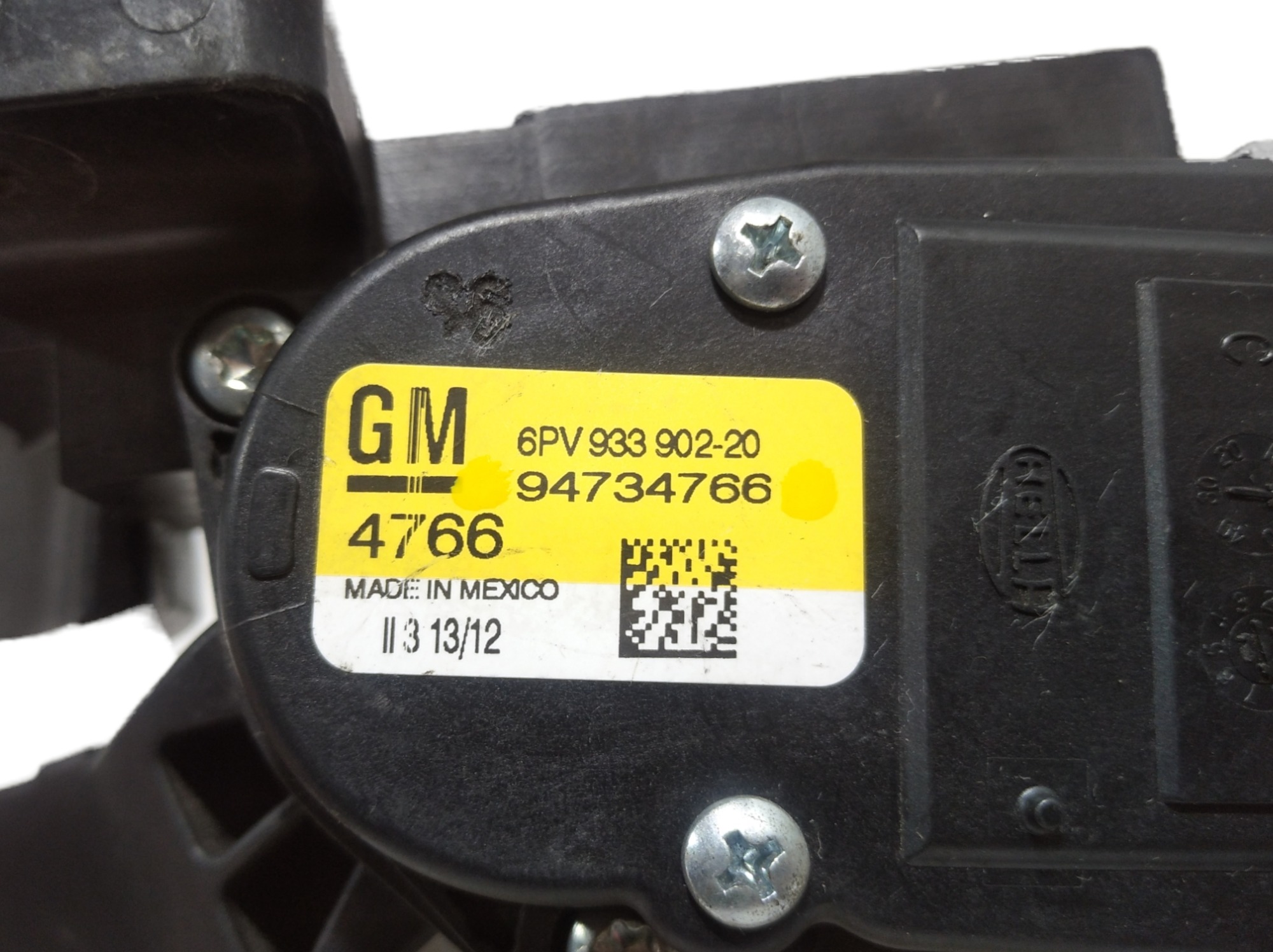 Pedal Acelerador Gm Agile Montana 1.4 2013 94734766 V199 5