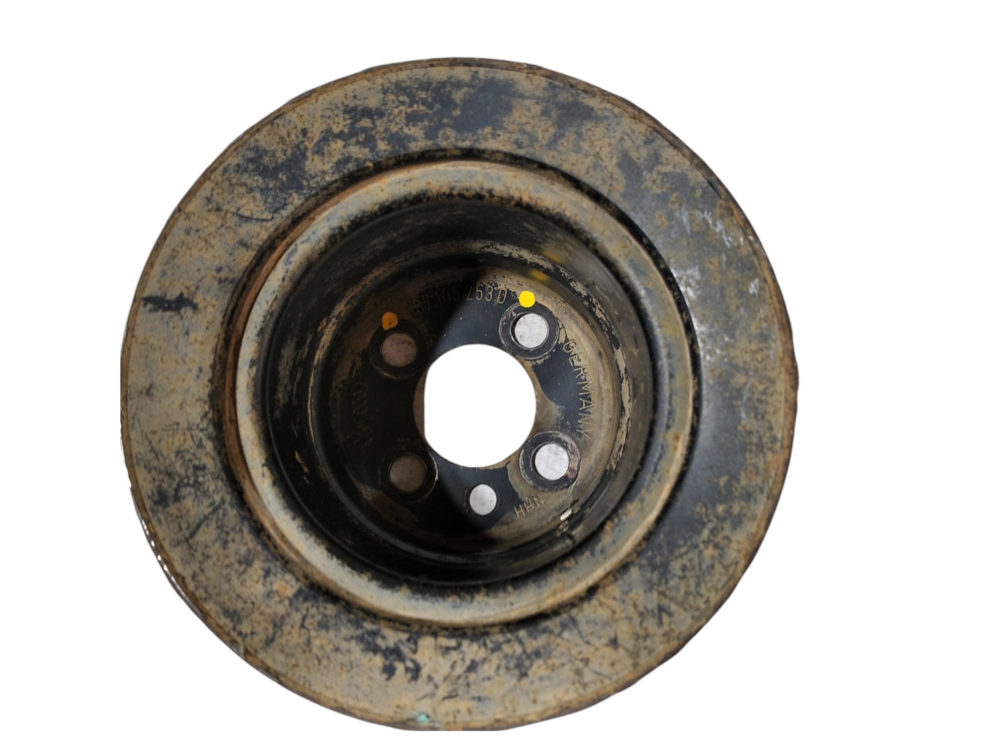 Polia Virabrequim Vw Polo 1998 037105253d V213 3