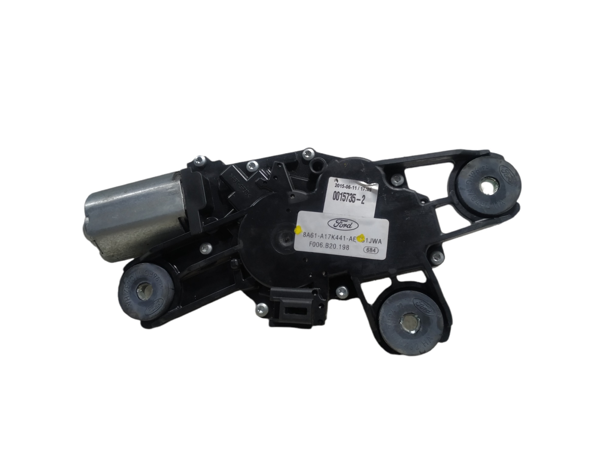 Motor Maquina Limpador Traseiro Ford Fiesta Hatch 2015 V270 5