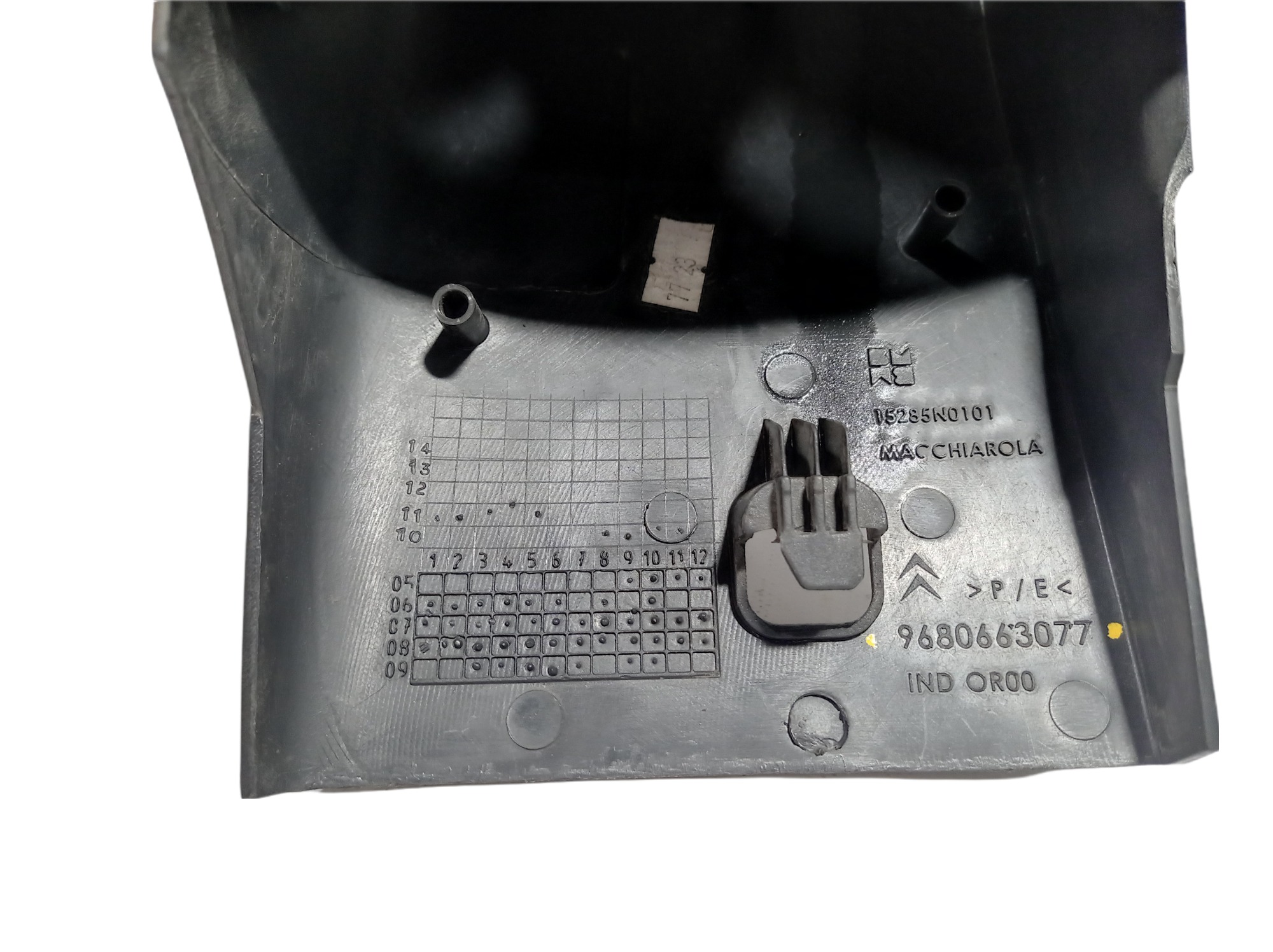 Acabamento Chave De Seta Citroen C3 Glx 2011 V229 6