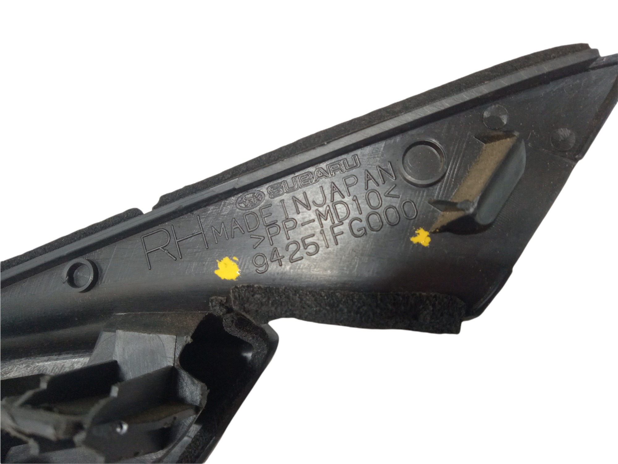 Acabamento Interno Direito Retrovisor Impreza V375 Preto 7