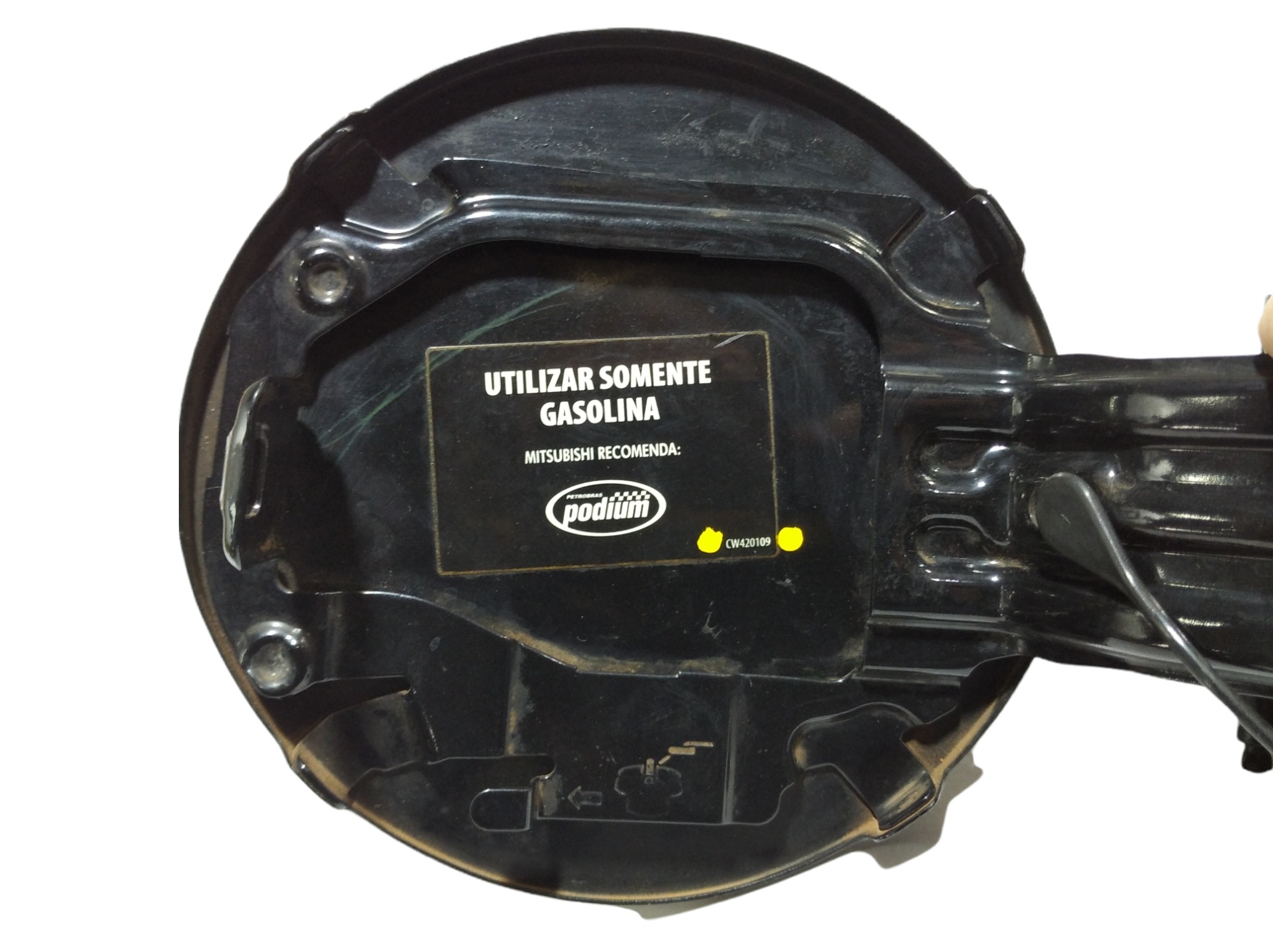 Portinhola Tanque Combustivel Mitsubishi Asx 2016 V332 Preto 9