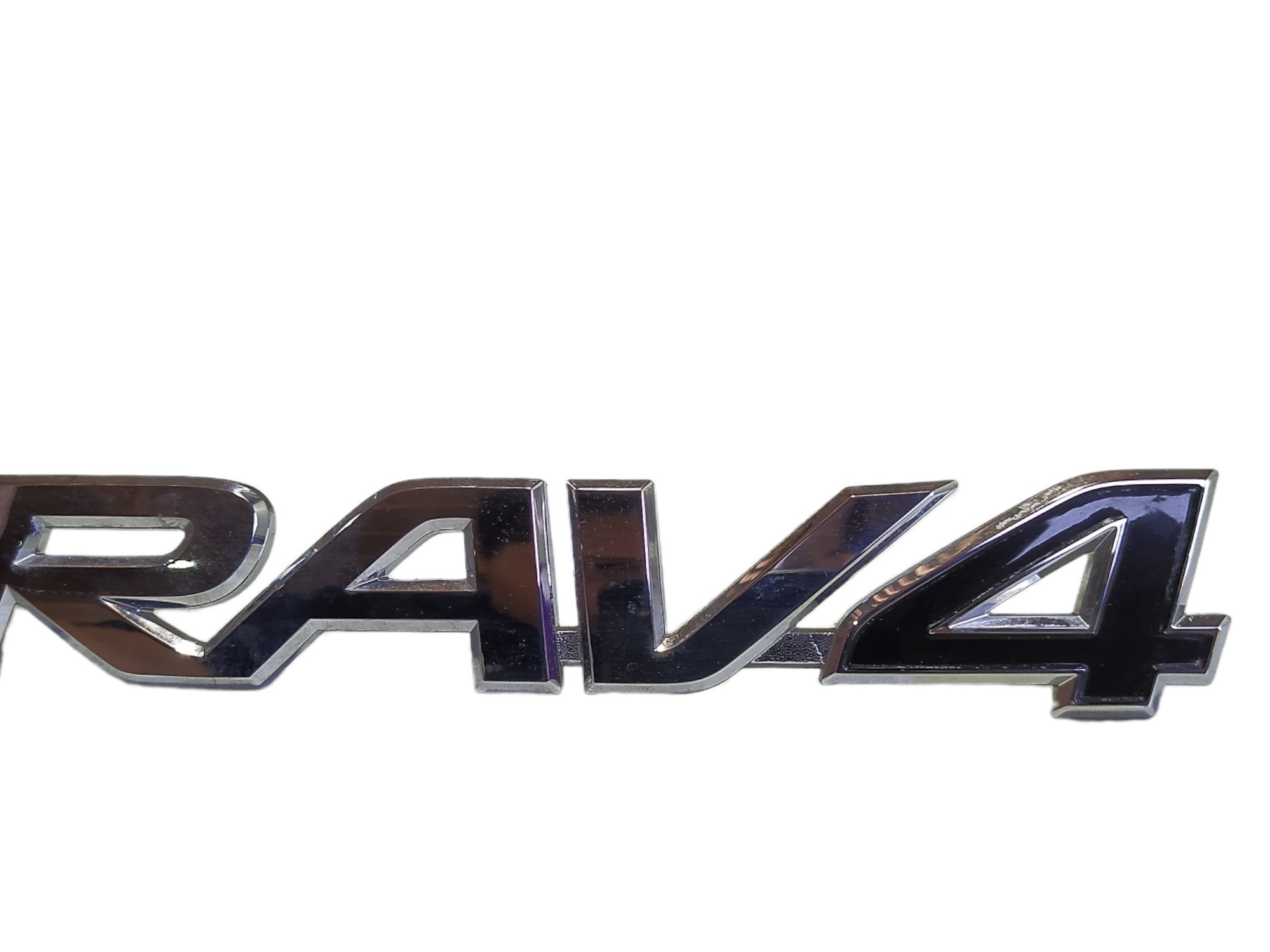 Emblema Rav4 Letreiro Traseiro Toyota 2.0 16v 2018 V553 Prata 7
