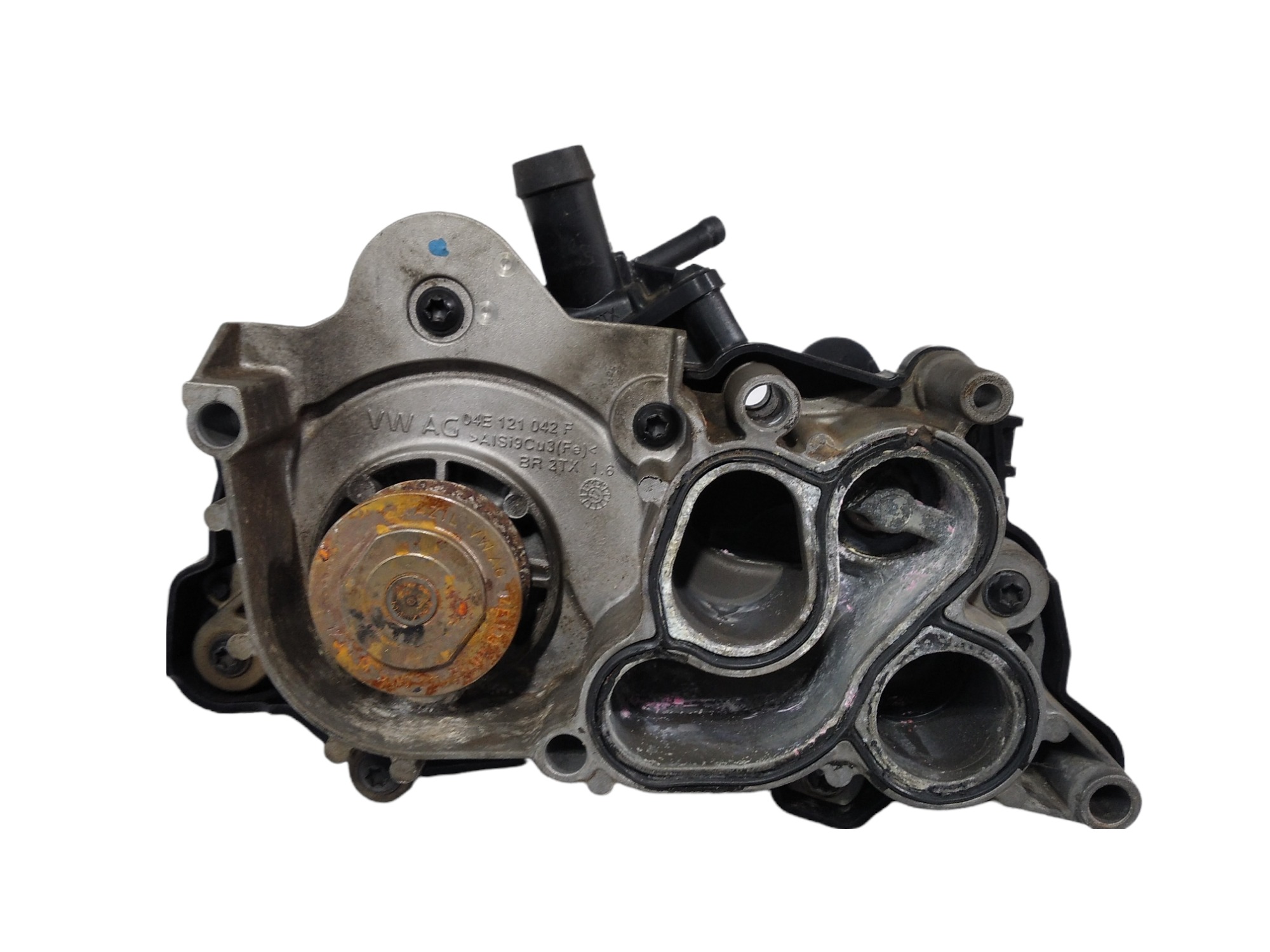 Carcaça Válvula Termostática Vw Gol Rally 1.6 16v Msi V253 7