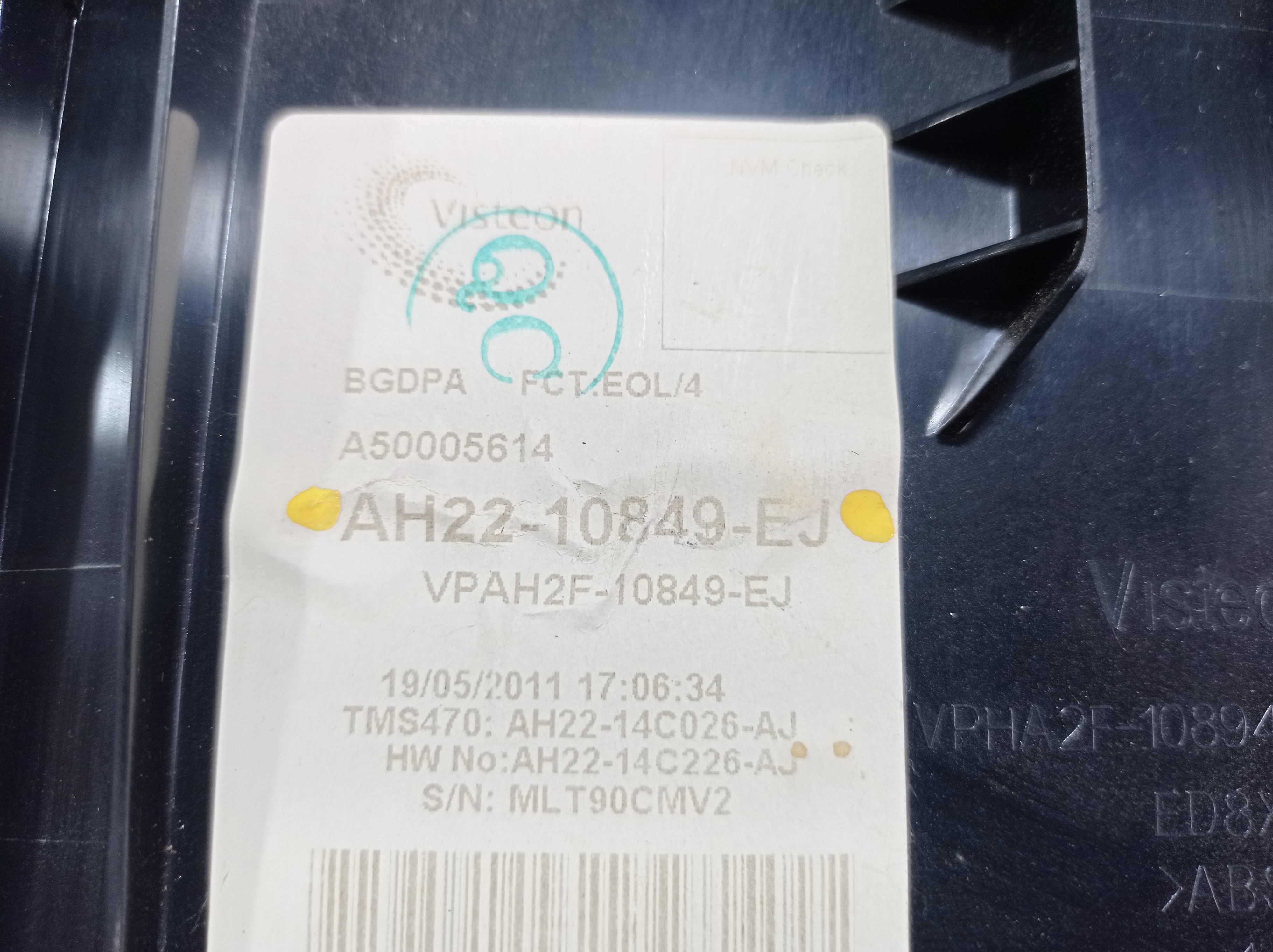 Painel De Instrumentos Land Rover Discovery 4 2010 2014 V582 8