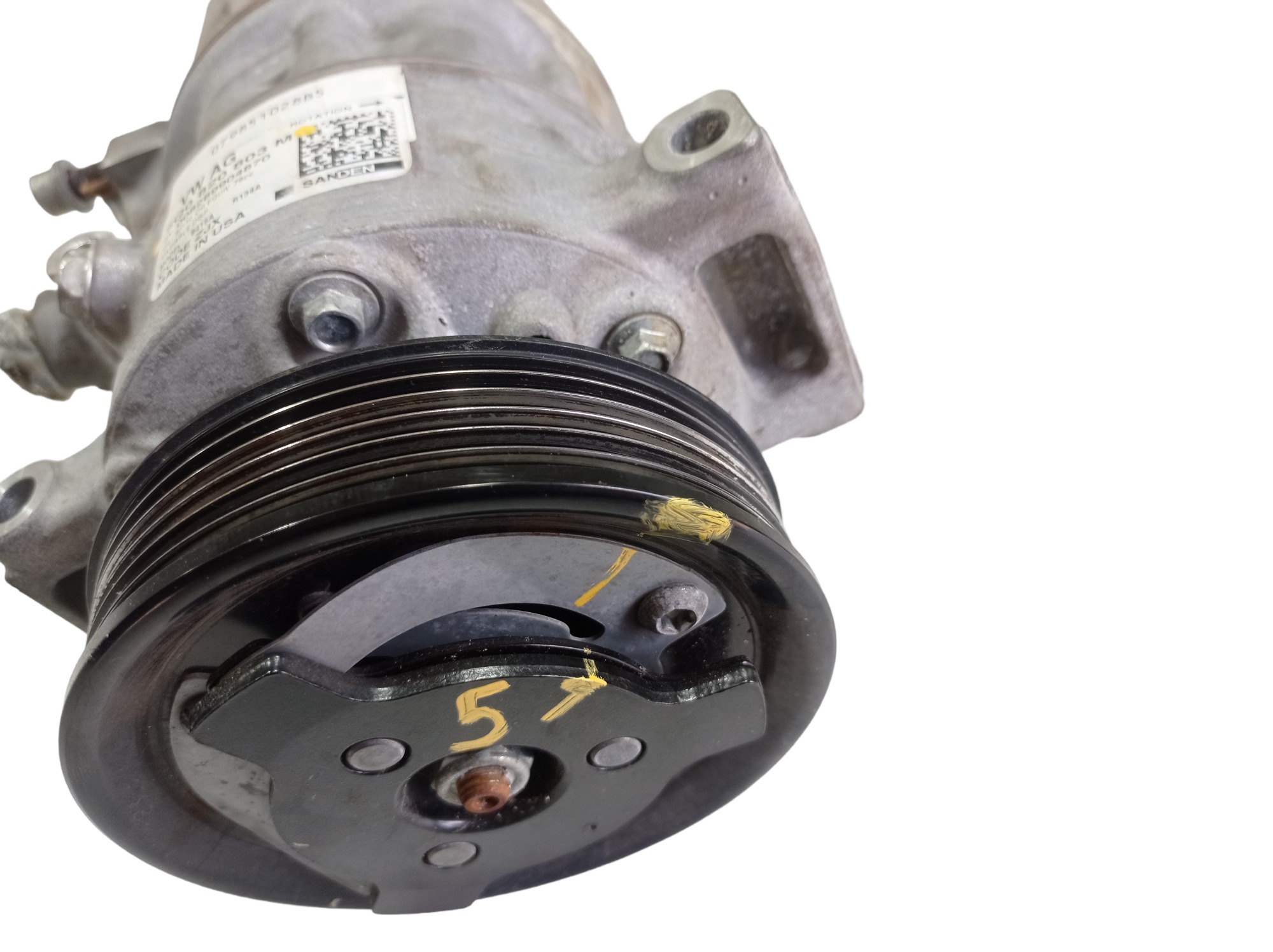 Compressor Ar Vw Golf Gti 2019 5q0820803m V563 1