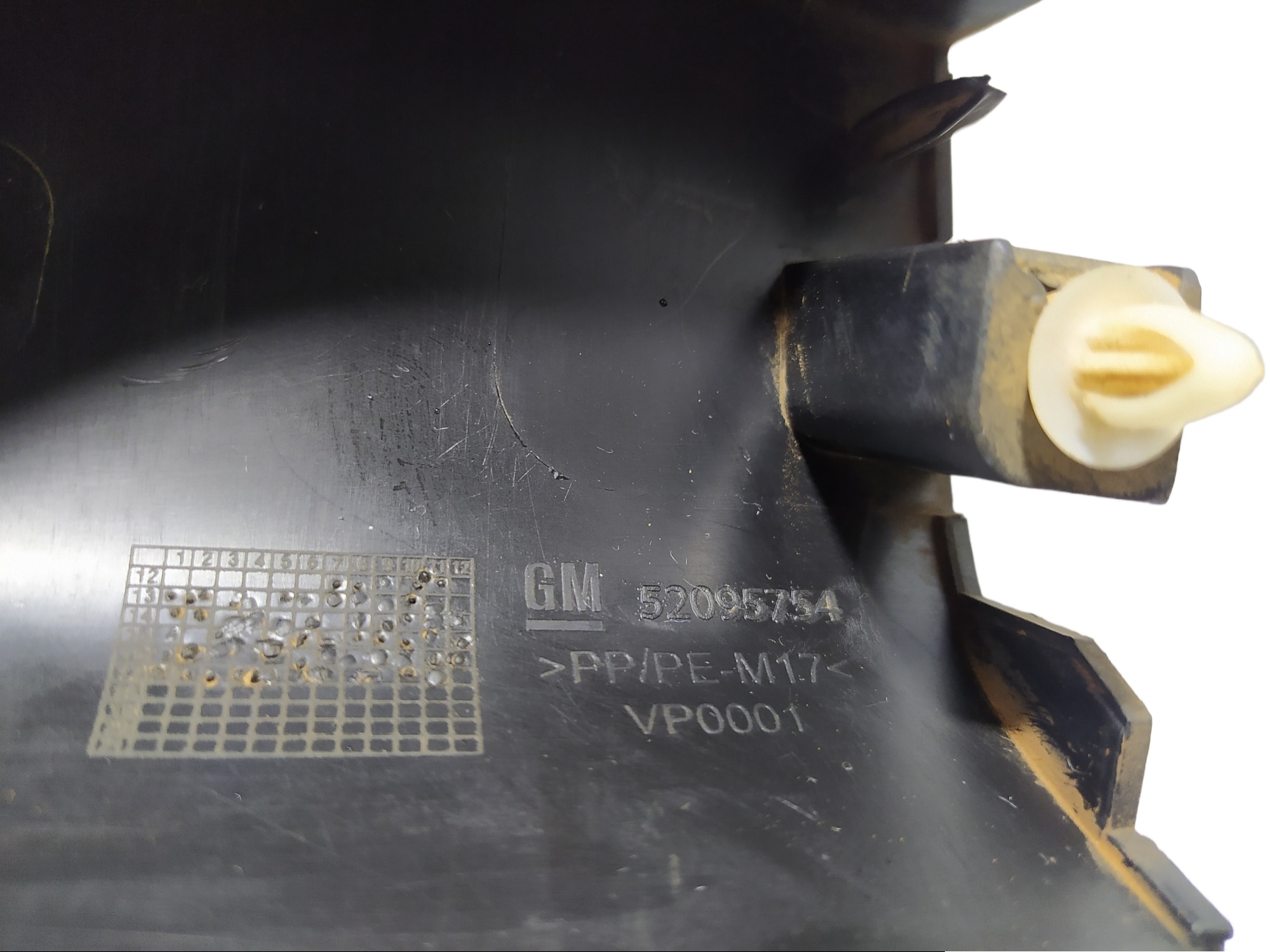 Acabamento Interno Retrovisor Direito Gm Prisma 2018 V486 Preto 8