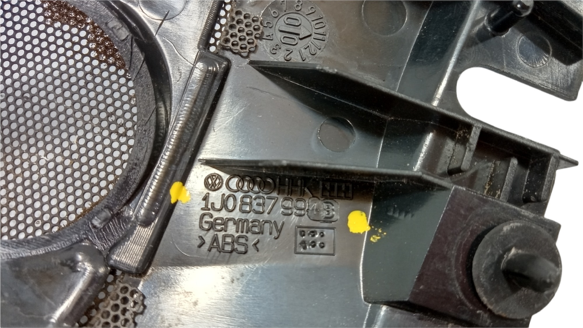 Par Acabamento Interno Retrovisor Vw Golf 2001 V366 4