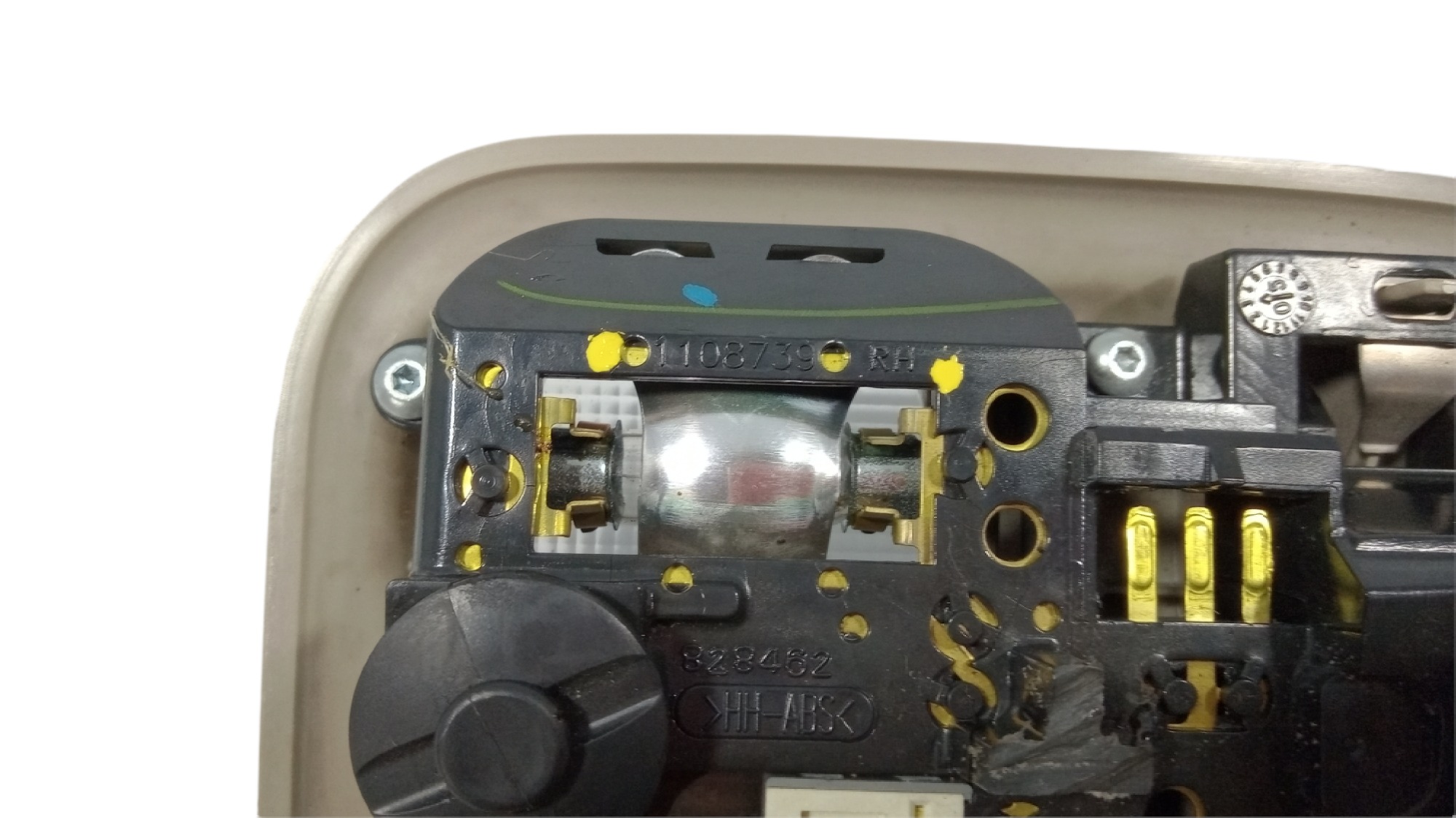 Luz Teto Dianteira Direita Chrysler Grand Caravan 2005 V368 5