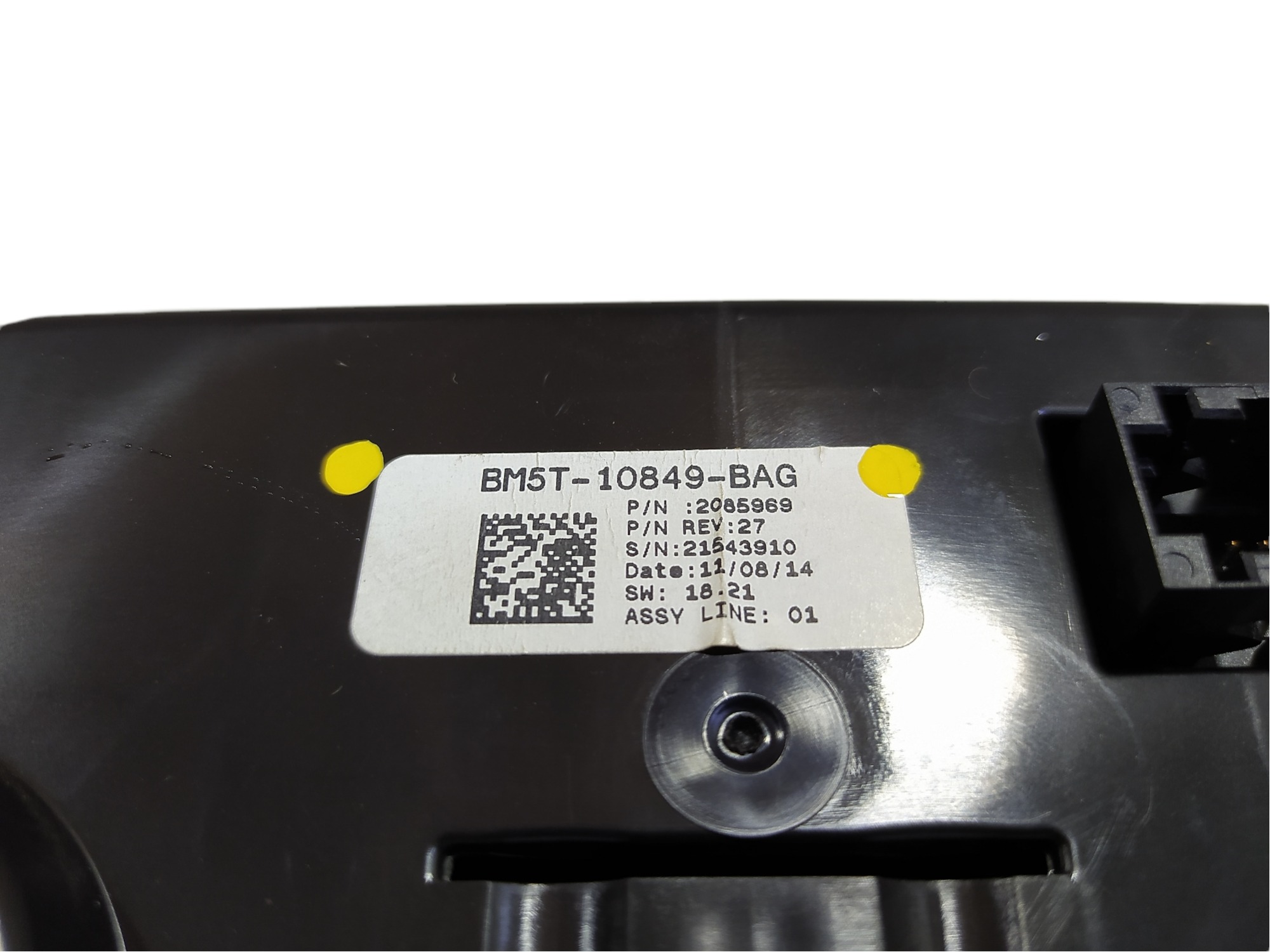 Painel Instrumento Ford Focus 1.6 16v 2014 Bm5t10849bag V476 1