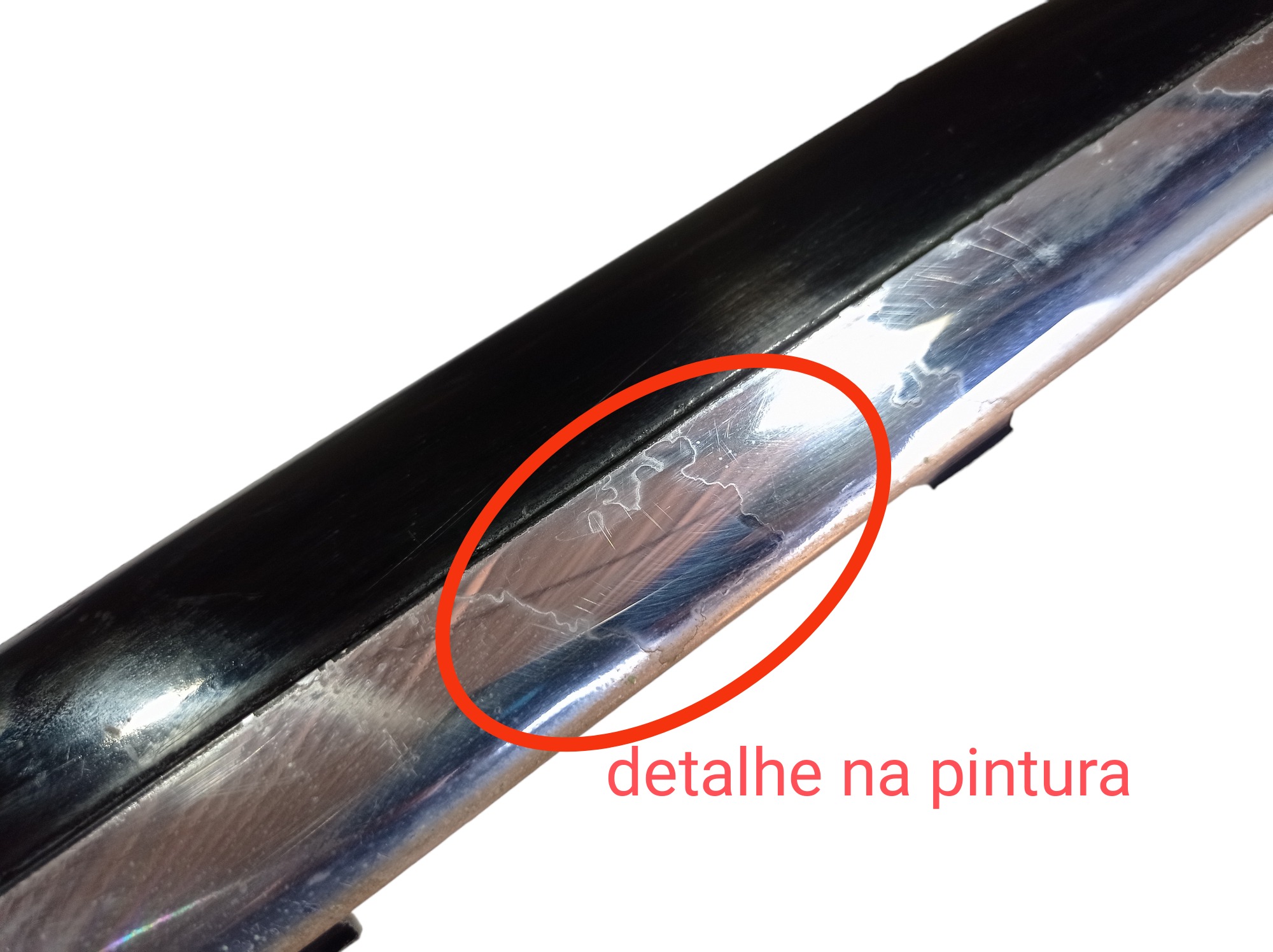Moldura Para Choque Traseiro Esquerdo Kia Opirus 08 V581 8
