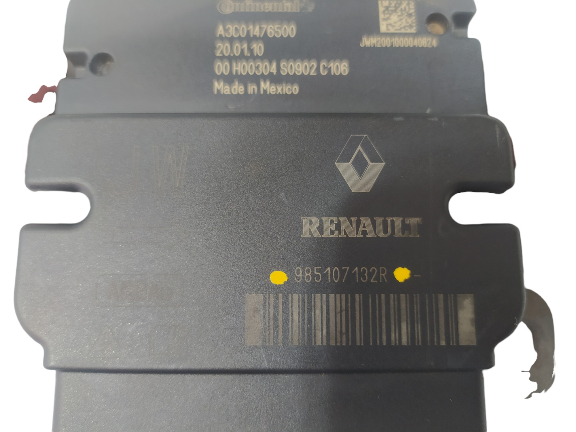 Volante Capa Painel Bolsa Renault Sandero 2017 A 2018 V339 Preto 3