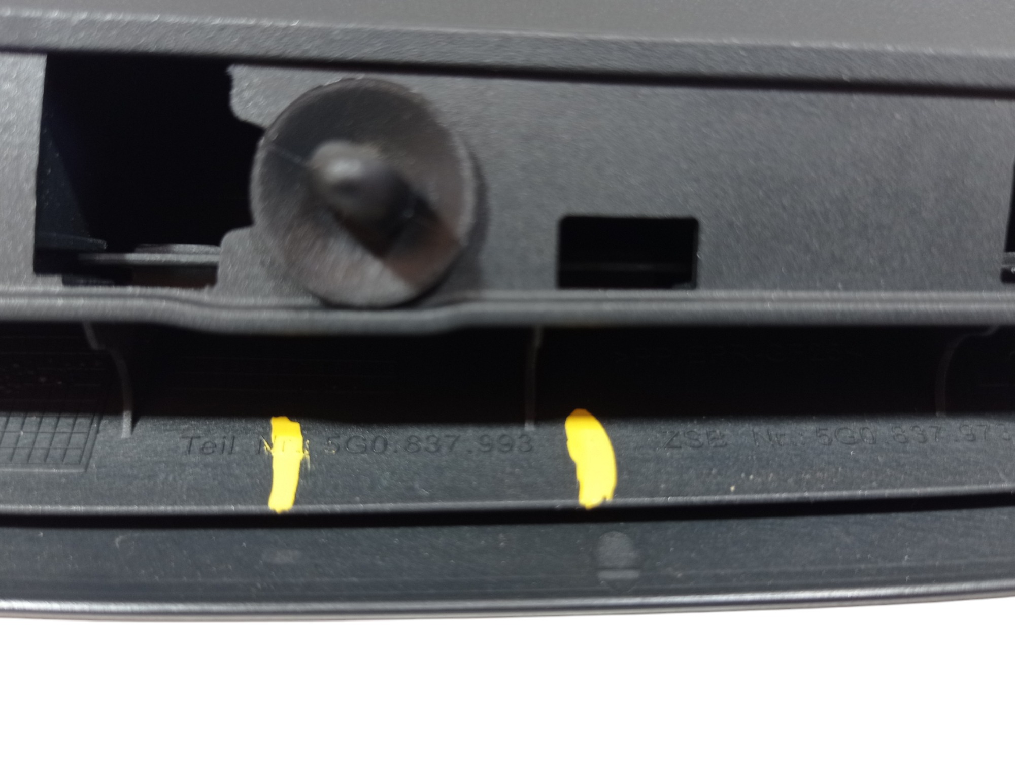 Acabamento Interno Retrovisor Esquerdo Vw Golf Gti 2019 V563 5