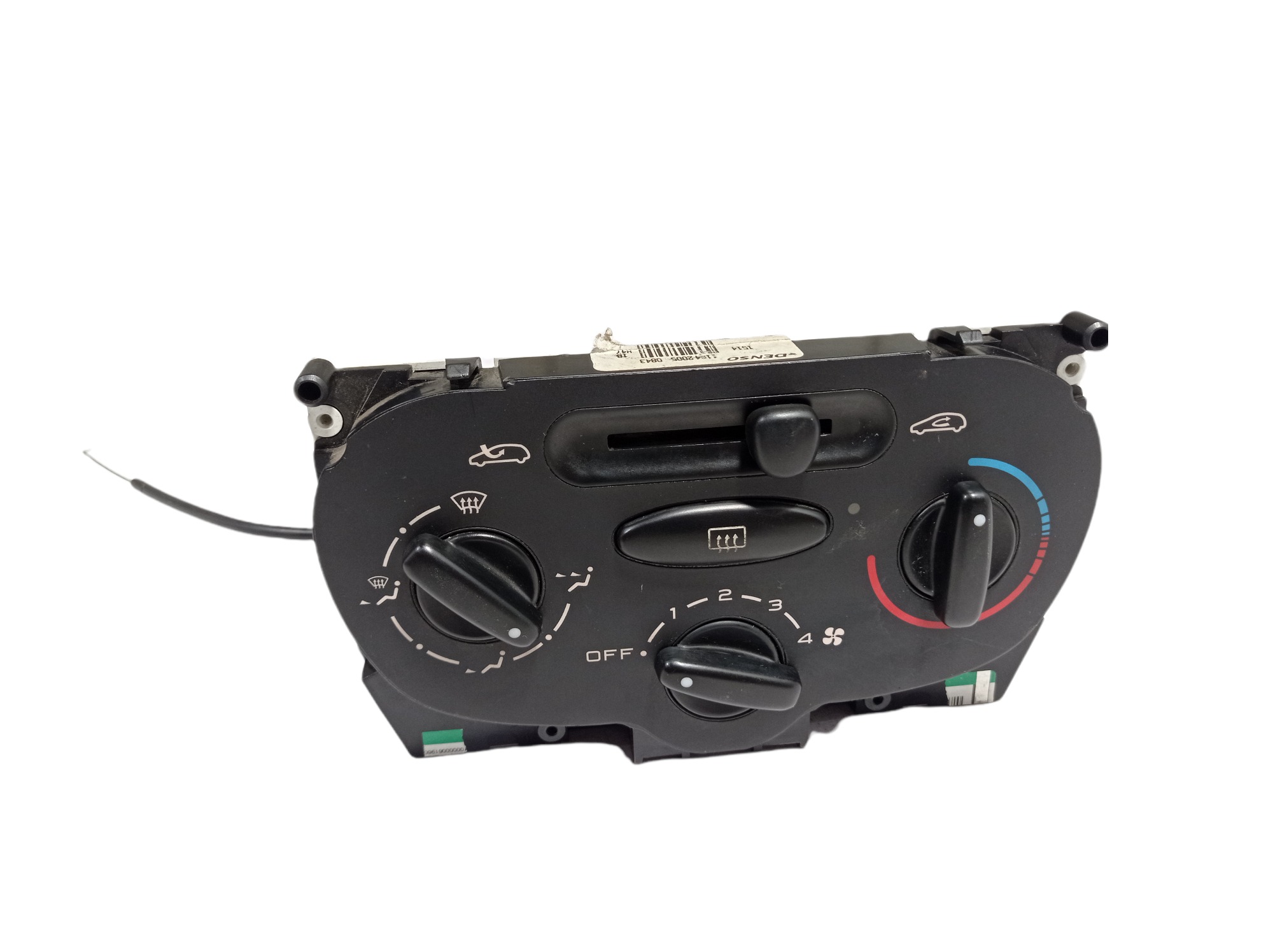 Comando Ar Quente Peugeot 206 151440100 2005 V273 5