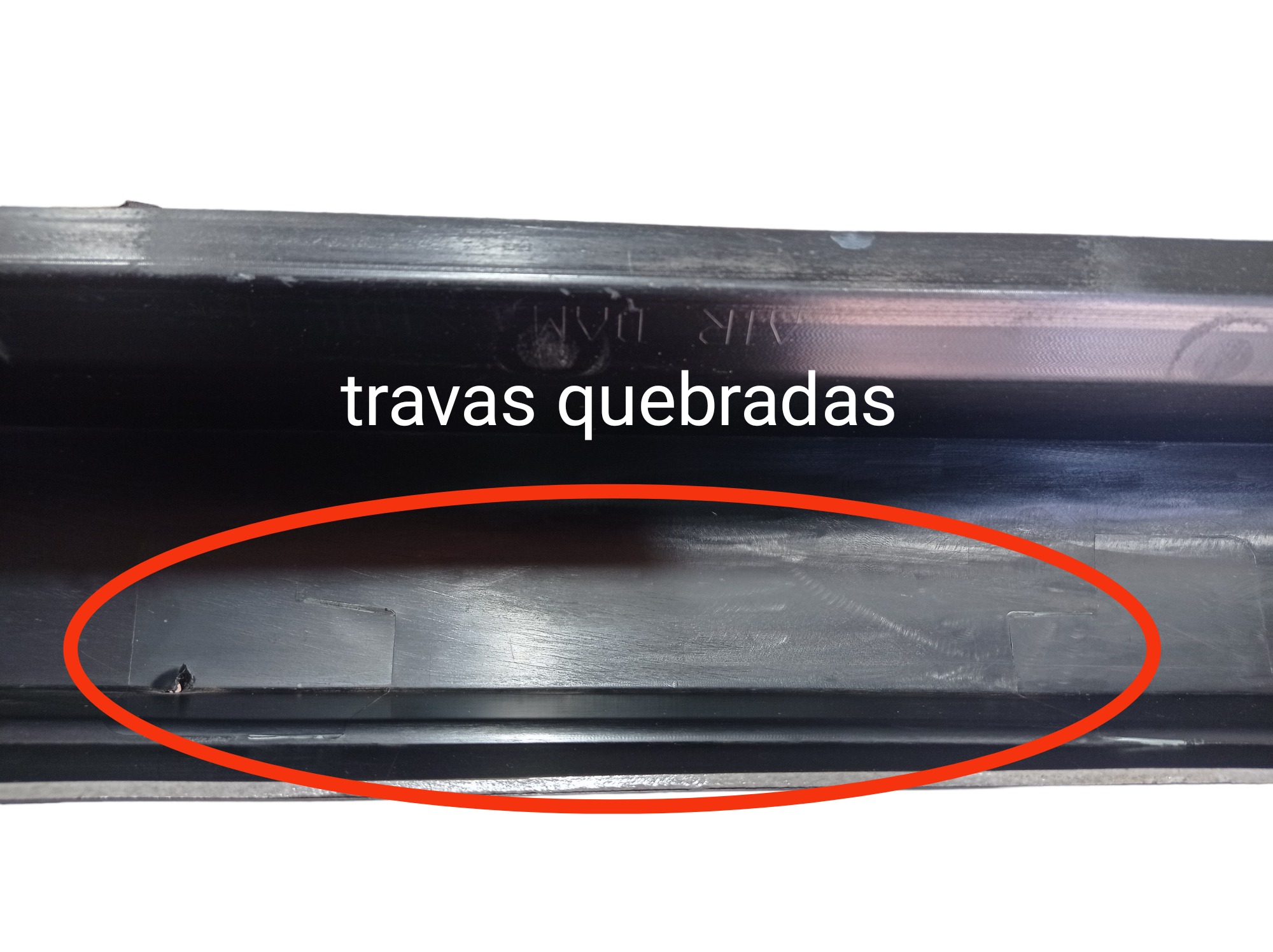 Spoiler Esquerdo Mitsubishi Outlander 2014 6512a421 V551 5