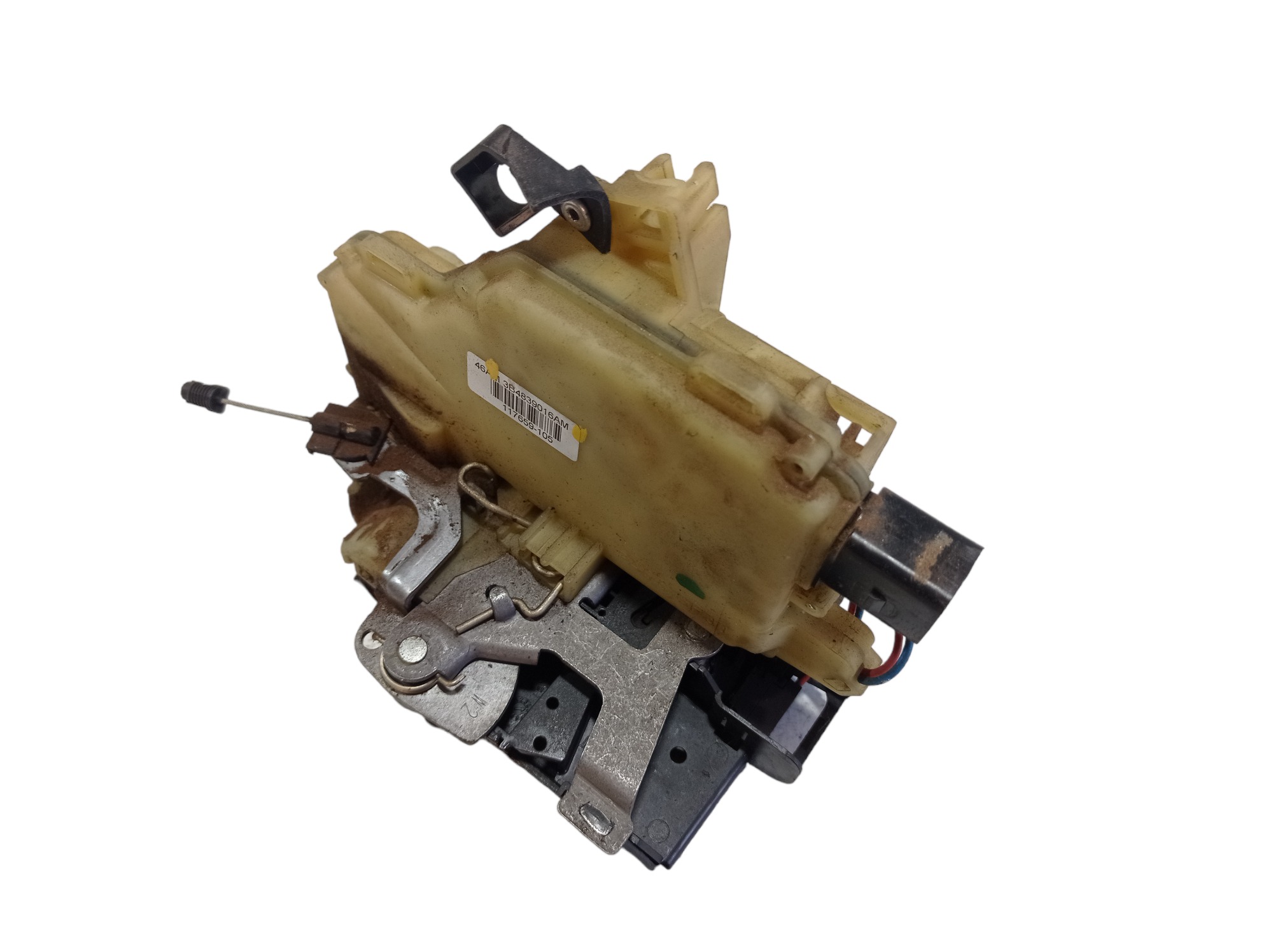 Fechadura Porta Traseira Direita Vw Golf 2009 V566 8