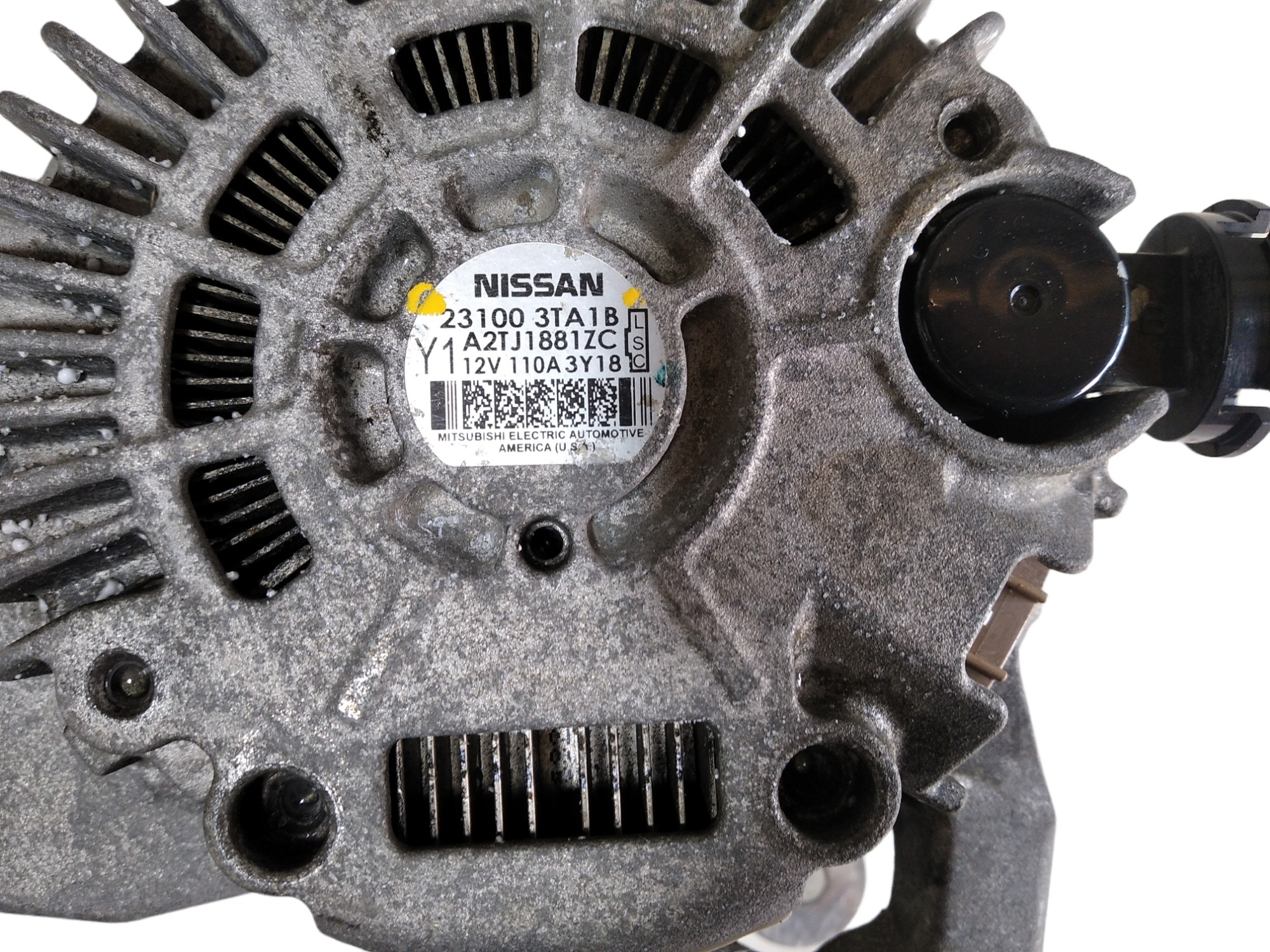 Alternador Nissan Altima 2.5 16v 2014 231003ta1b V465 4