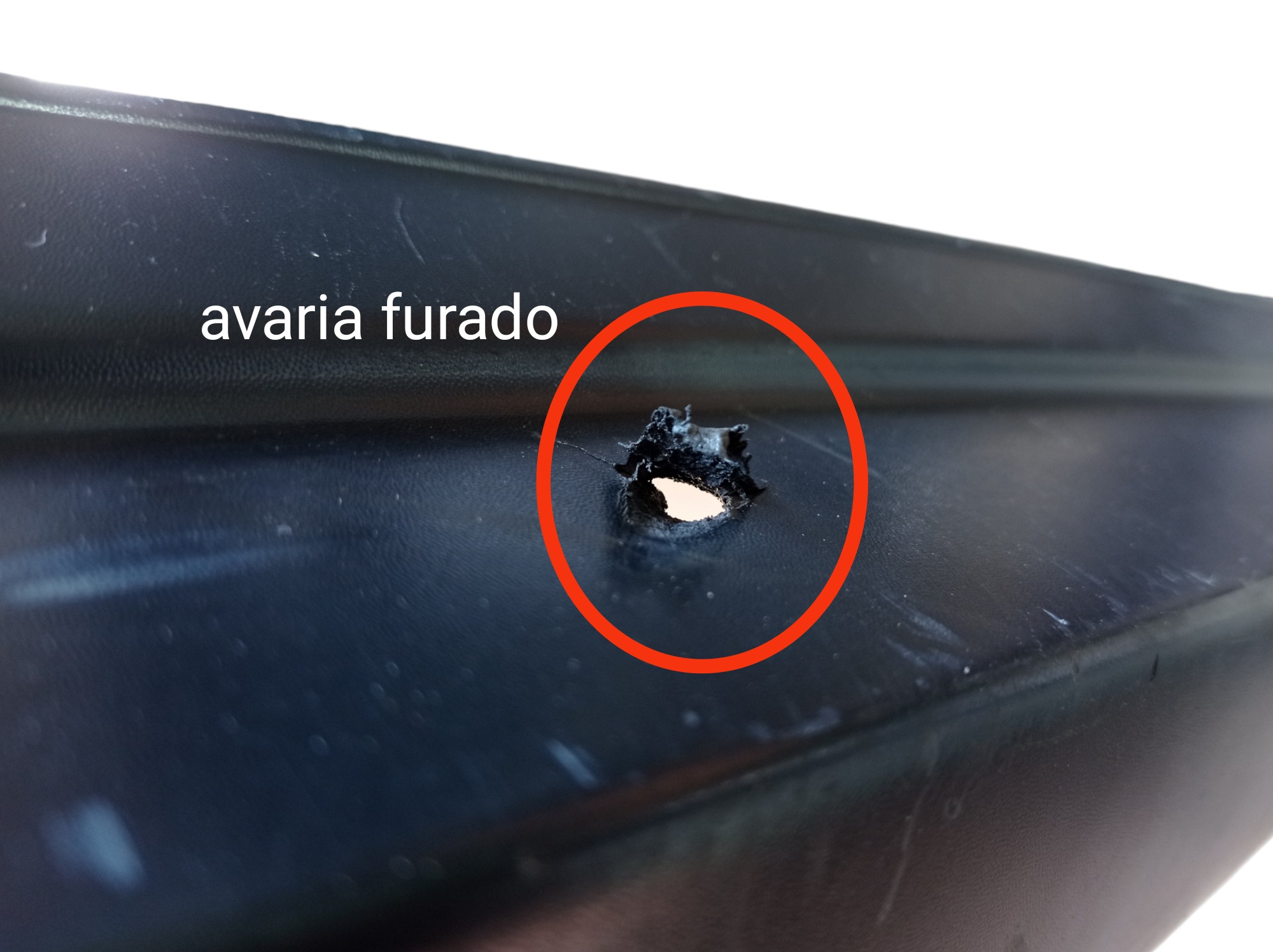 Spoiler Esquerdo Mitsubishi Outlander 2014 6512a421 V551 6