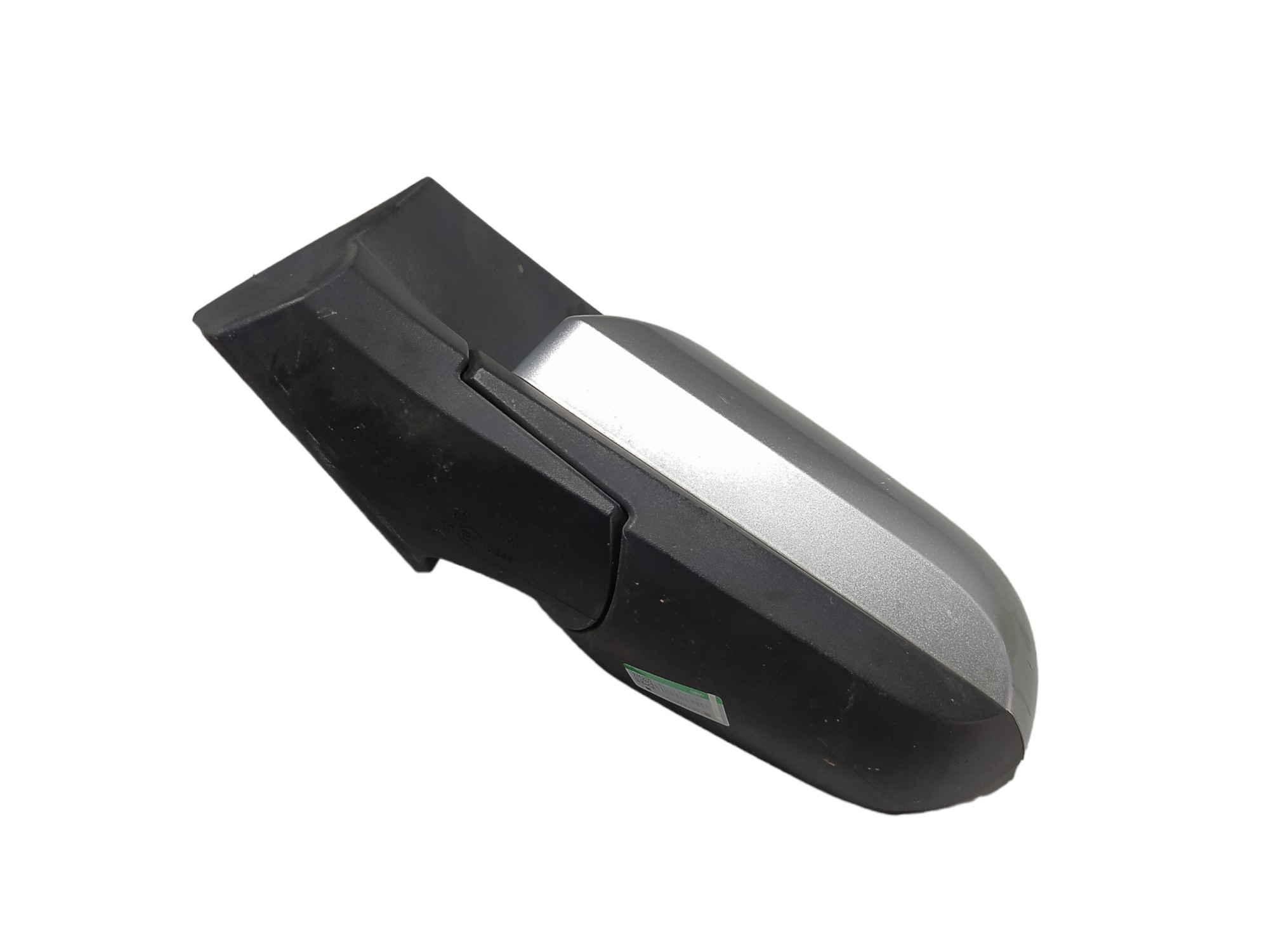 Carcaça Retrovisor Esquerdo Gm Prisma 2018 E11026674 V486 Prata E Preto 4