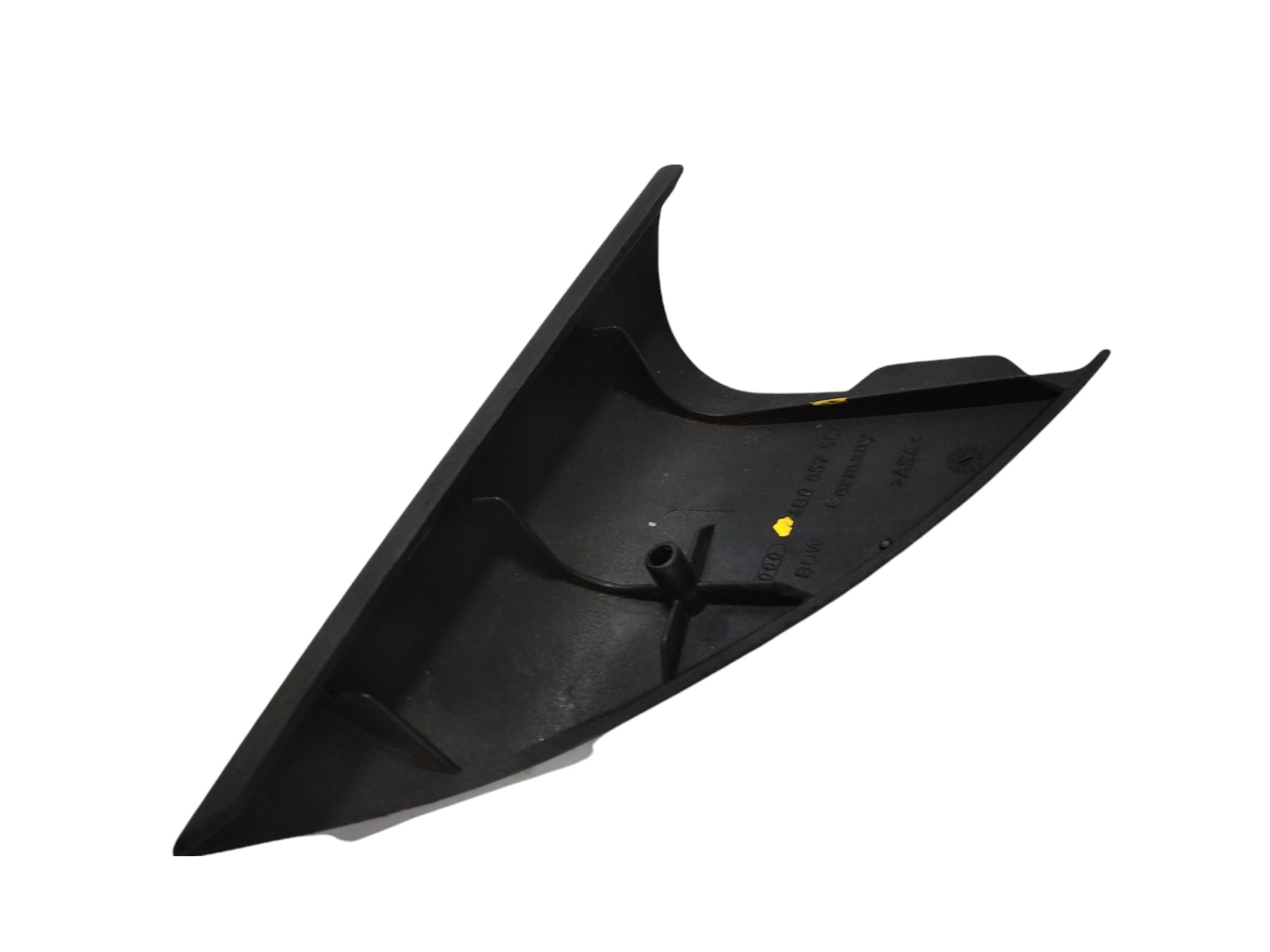 Acabamento Interno Retrovisor Esquerdo Audi A6 2001 V261 Preto 6