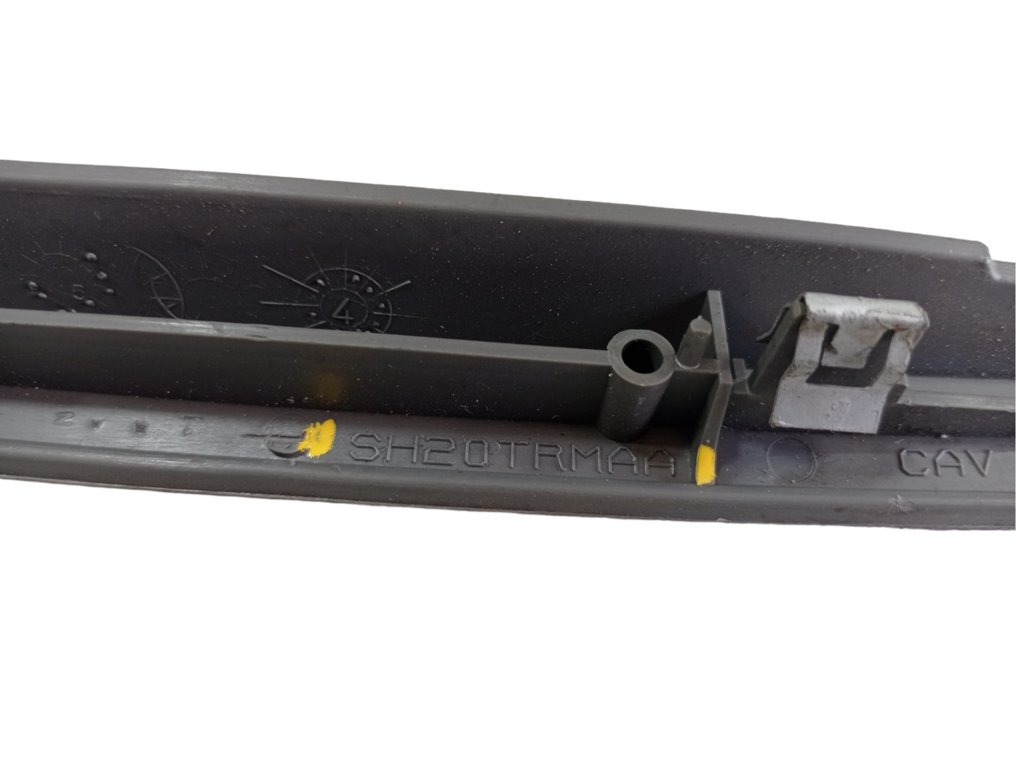 Acabamento Inferior Radio Chrysler Grand Caravan 2006 V487 7