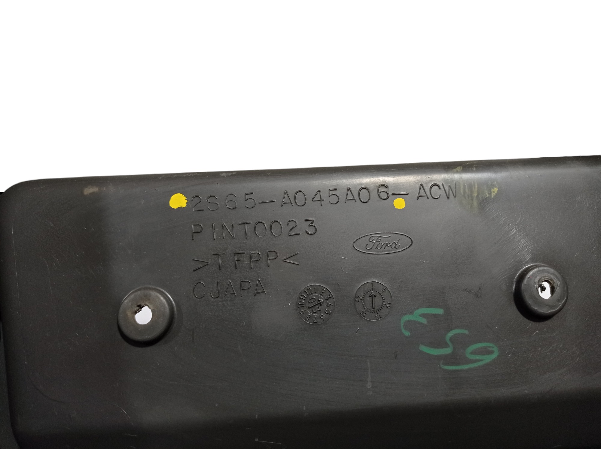 Console Central Fiesta Ecosport 2007 2s65a045a06acw V316 6