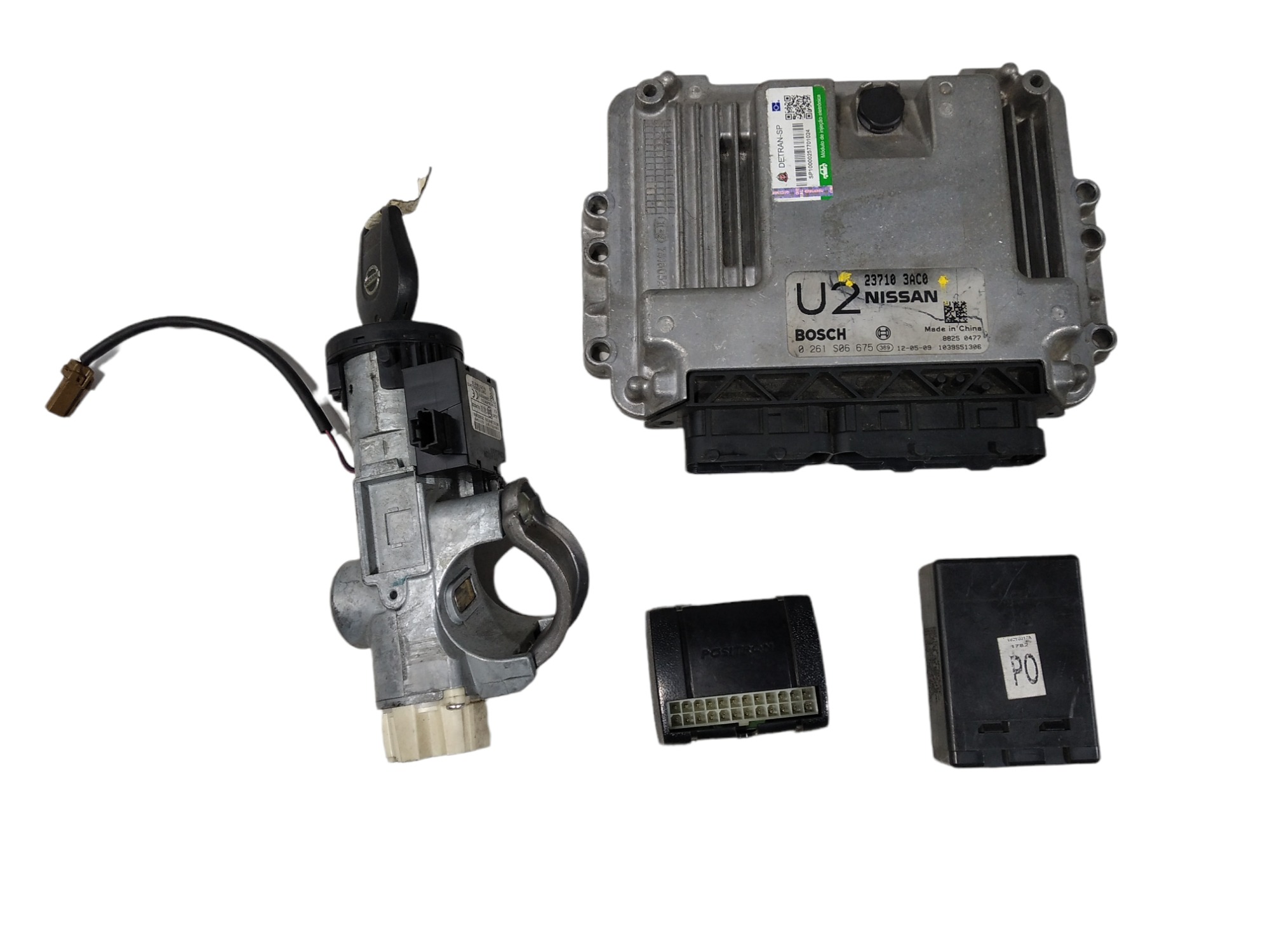 Kit Módulo Injeção Nissan Versa 1.6 2013 2014 237103ac0 1