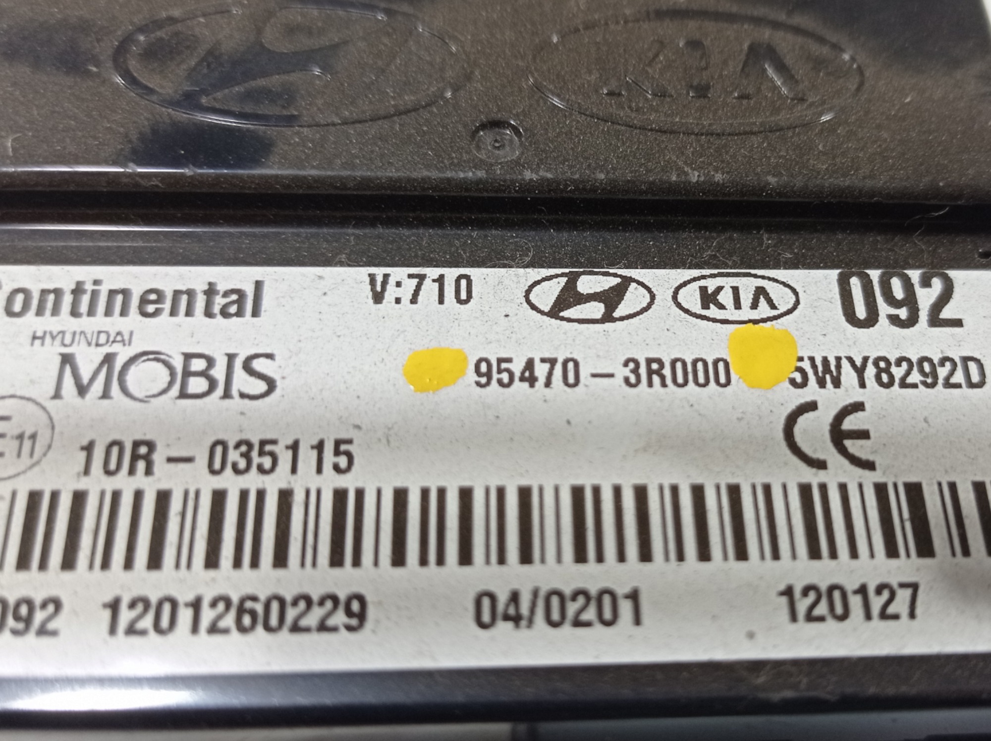 Módulo Antena Kia Cadenza 2011 A 2013 V547 8