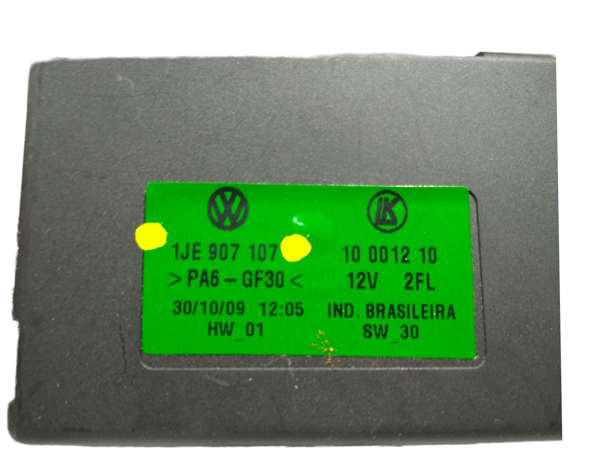 Modulo Interactive Alarme Vw Golf 1.6 Sportline 2009 V435 7