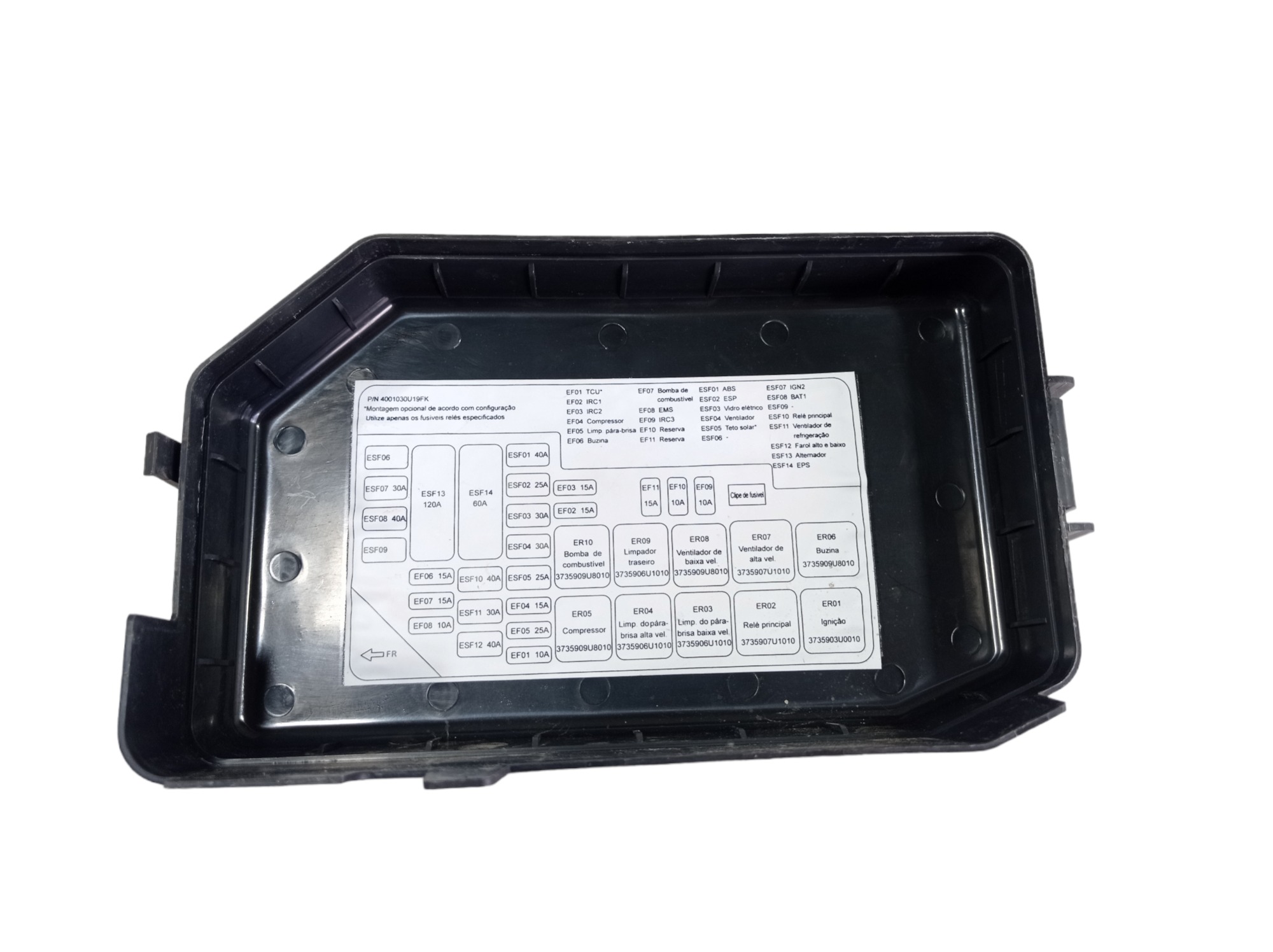 Tampa Caixe De Fusível Jac T40 2020 V549 1