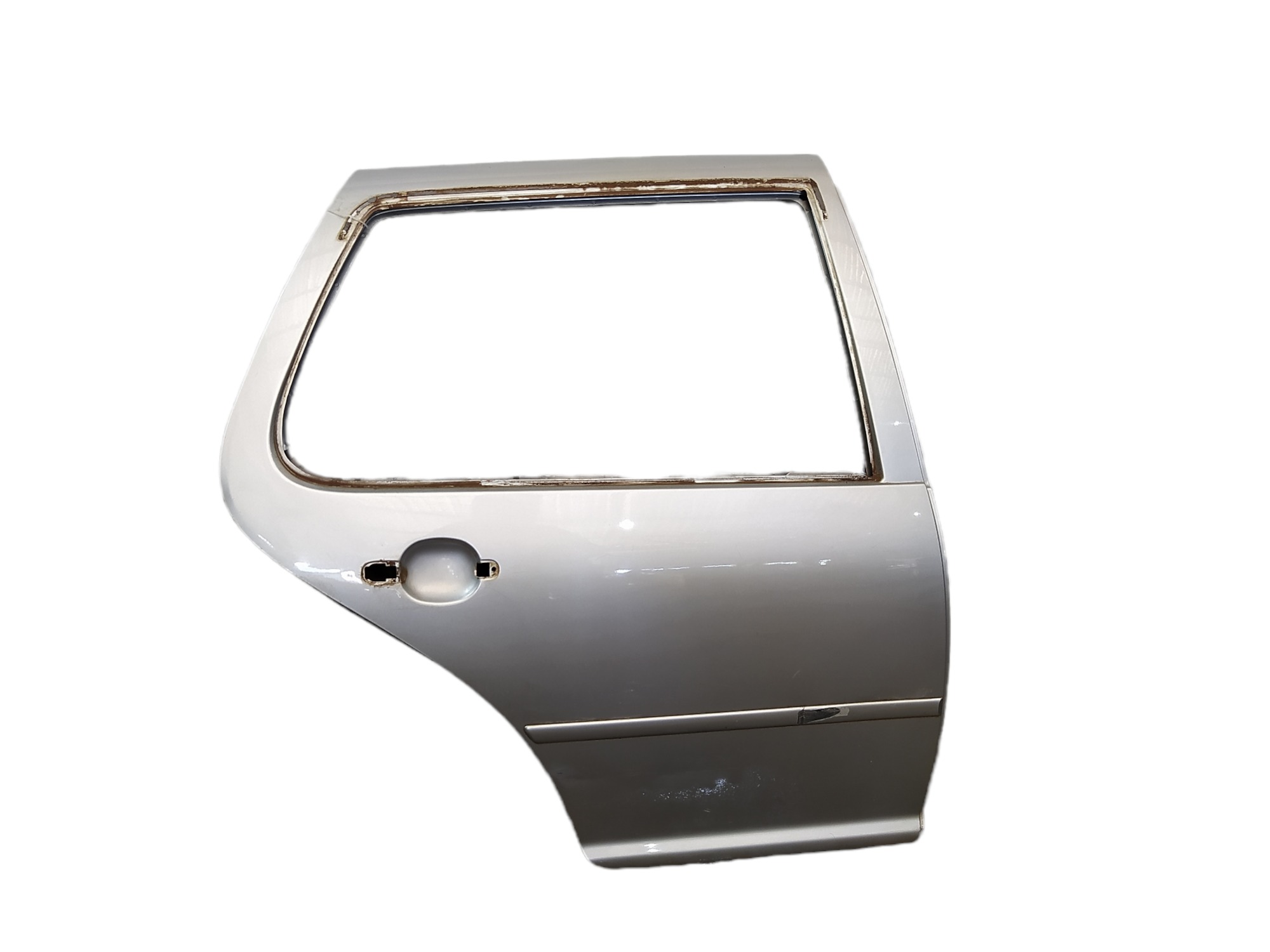 Porta Traseira Direita Vw Golf 2.0 2001 V454 Traseira Direito Prateado 2