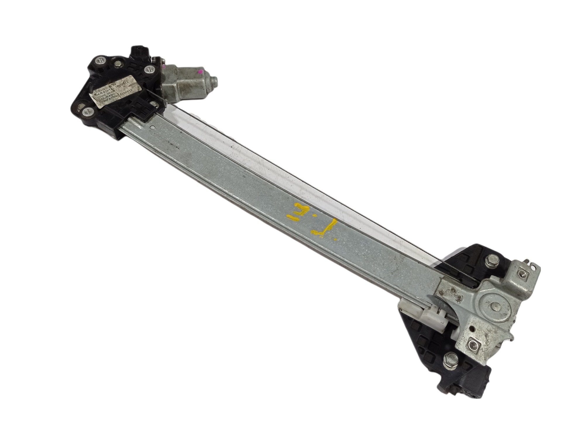 Máquina De Vidro Traseira Esquerda Honda Civic 2007 V148 3