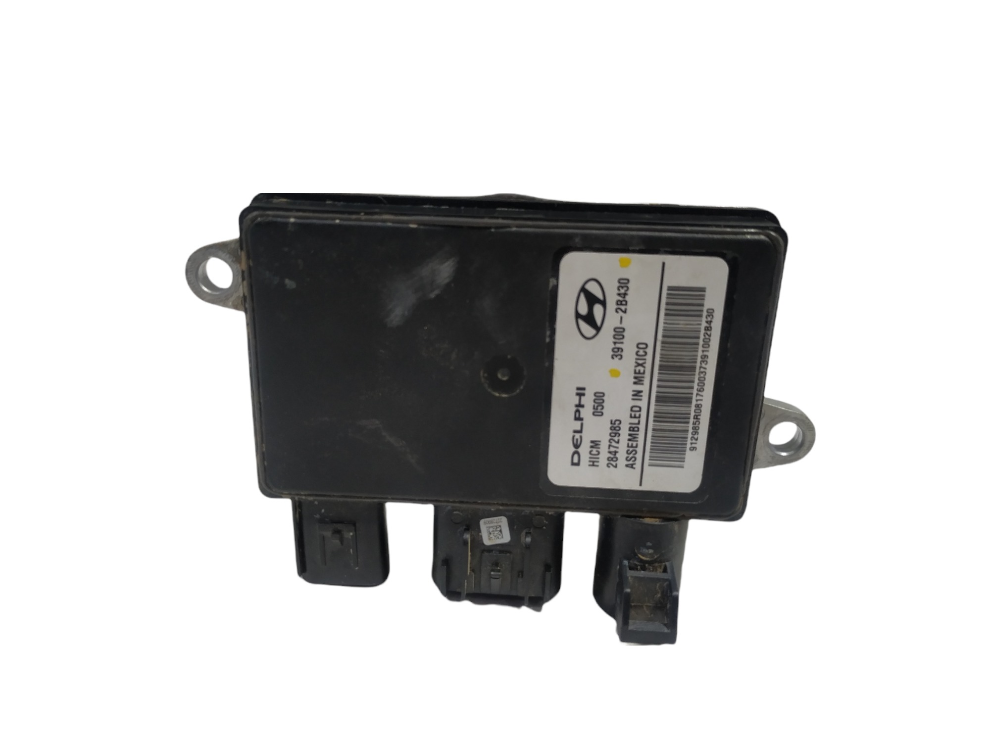 Módulo Central Controle  Ecu Hyundai Hb20 391002b430 3